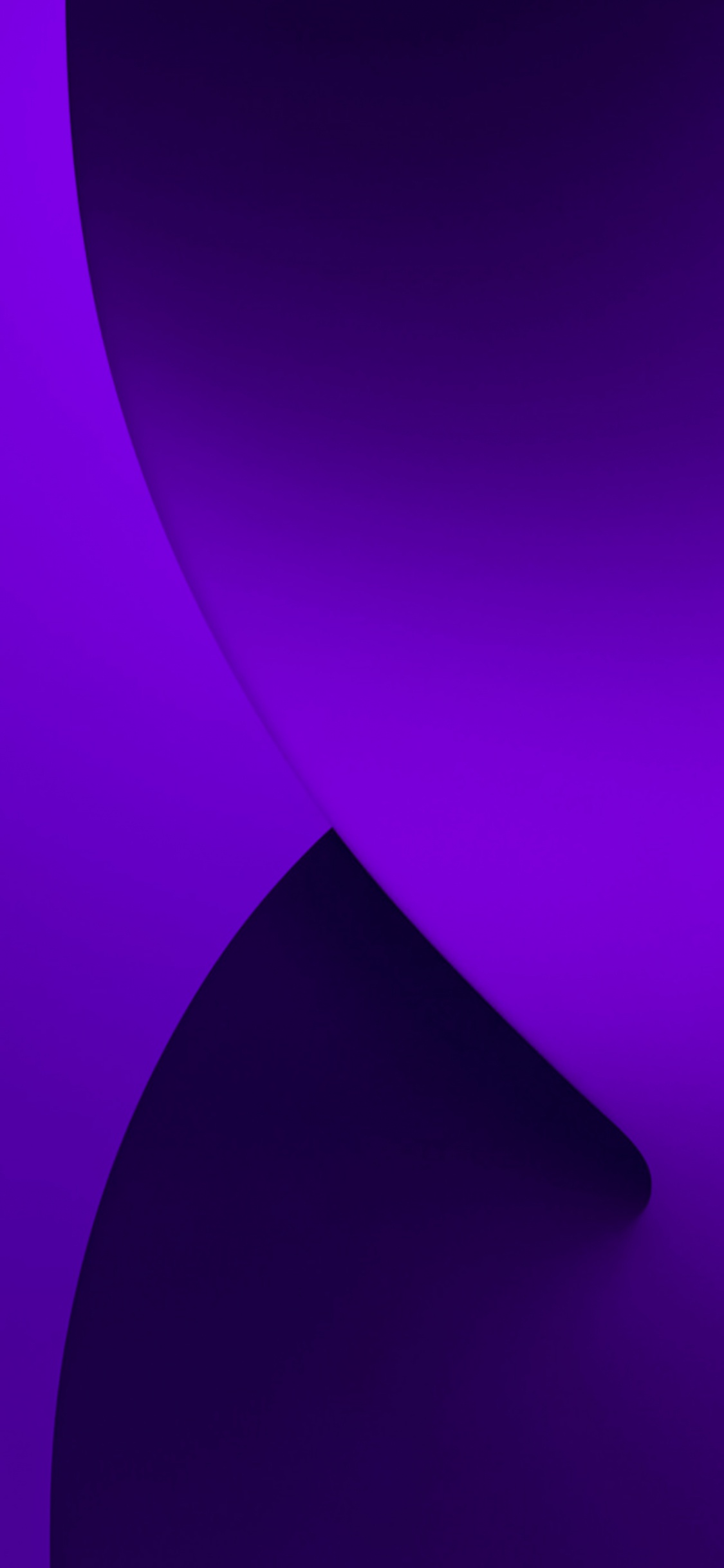 Ambiente, Violeta, Morado, Azure, Triangulo. Wallpaper in 1125x2436 Resolution
