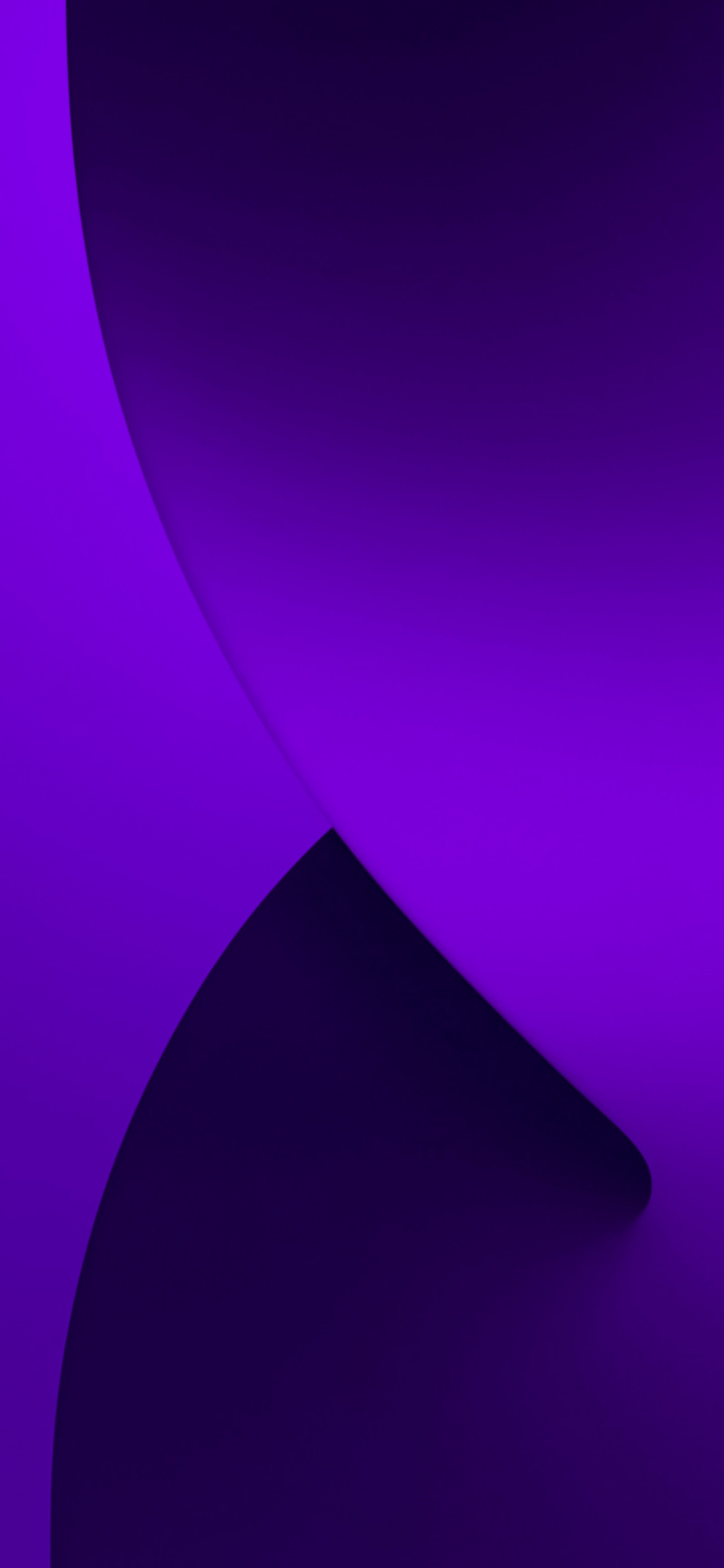 Ambiente, Violeta, Morado, Azure, Triangulo. Wallpaper in 1242x2688 Resolution