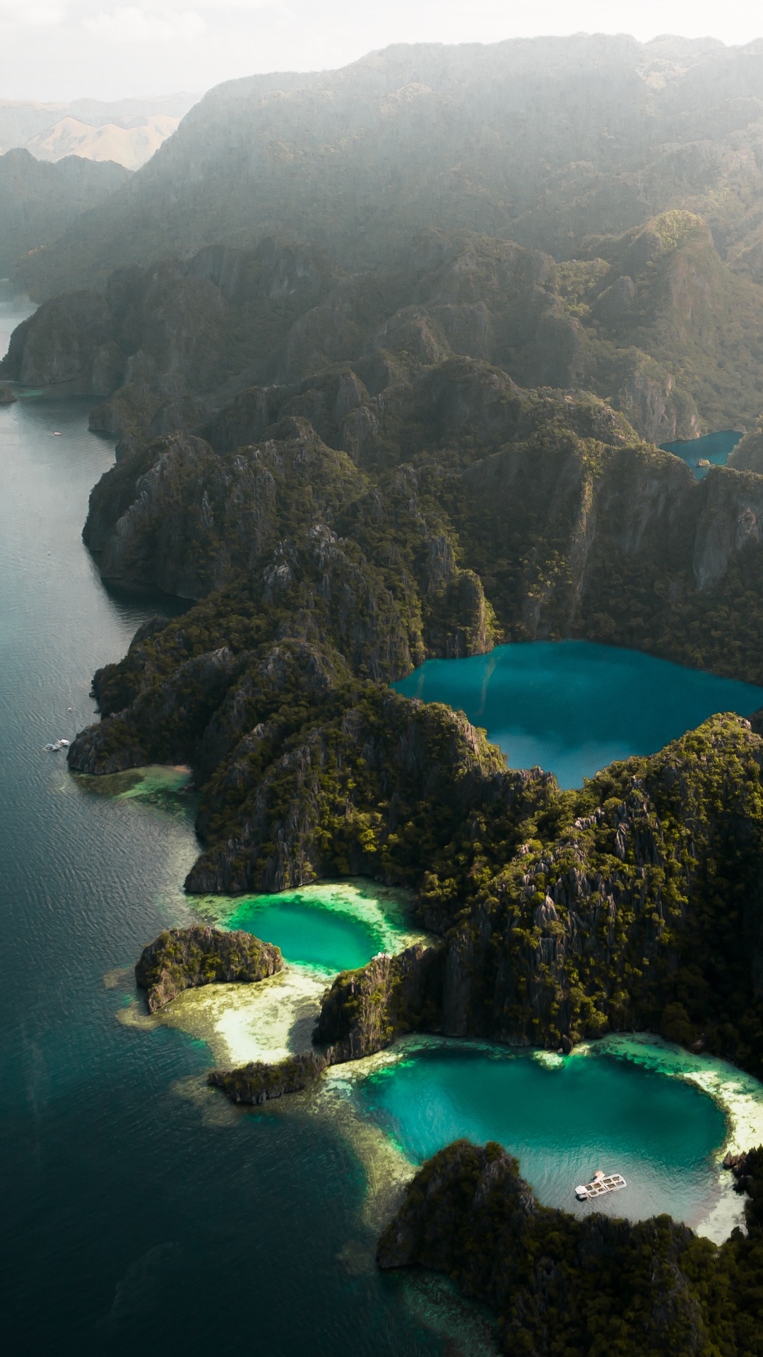 Nature, Coron, Beach, Water, Mountain. Wallpaper in 1080x1920 Resolution