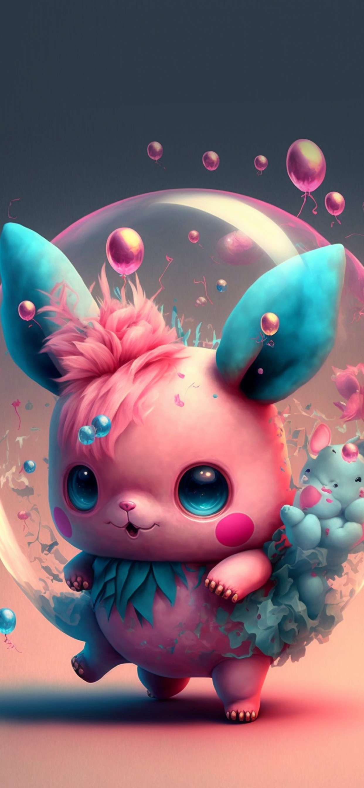 艺术, 粉红色, 品红色, 独角兽, 快乐的 壁纸 1242x2688 允许