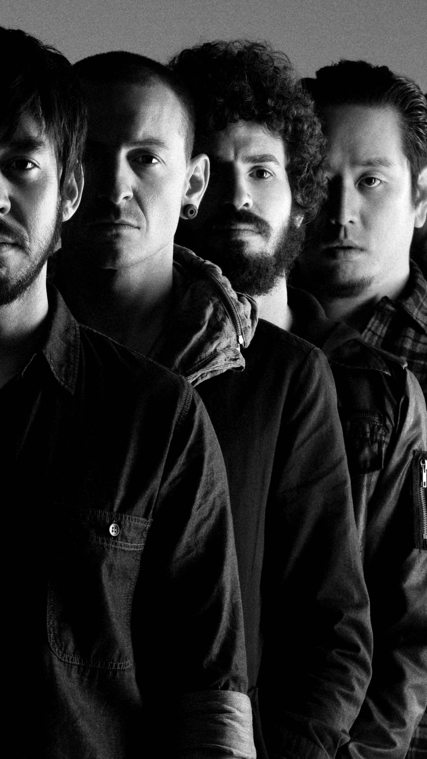 Joe Hahn, Chester Bennington, Linkin Park, Dave Farrell, Ensemble Musical. Wallpaper in 1440x2560 Resolution