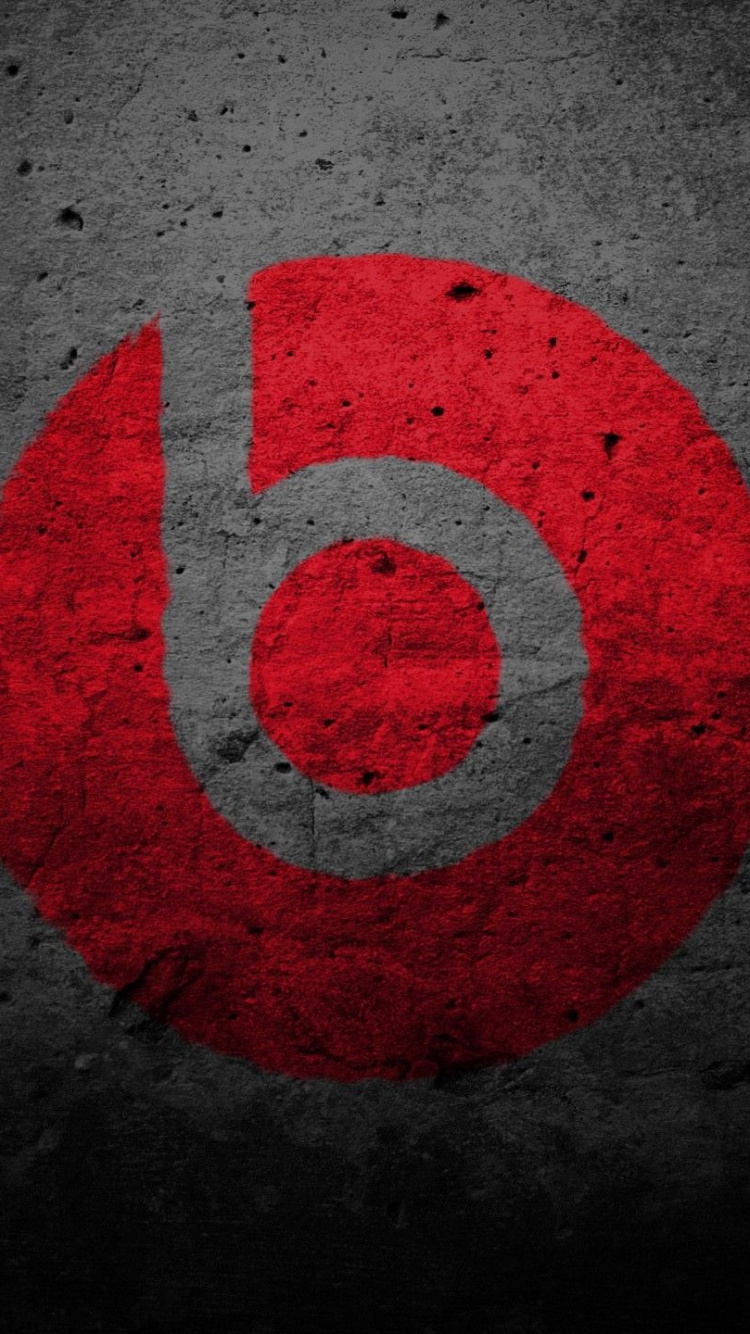 Beats Electronics, Firmenzeichen, Kreis, Schriftart, Hewlett Packard. Wallpaper in 750x1334 Resolution