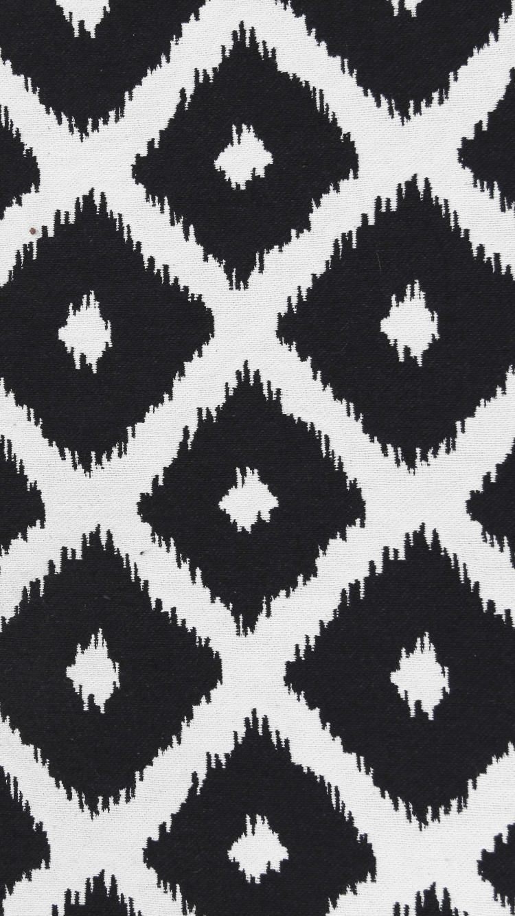 Textil a Cuadros Blanco y Negro. Wallpaper in 750x1334 Resolution