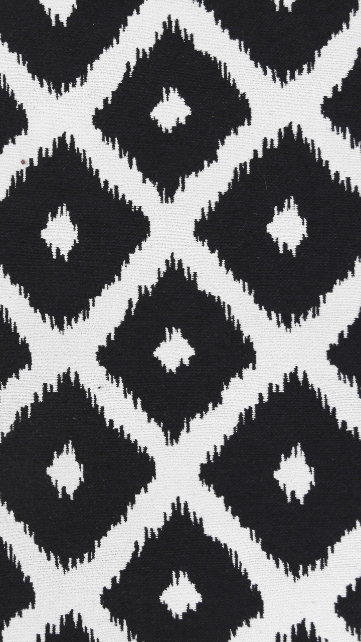 Textile à Carreaux Noir et Blanc. Wallpaper in 720x1280 Resolution