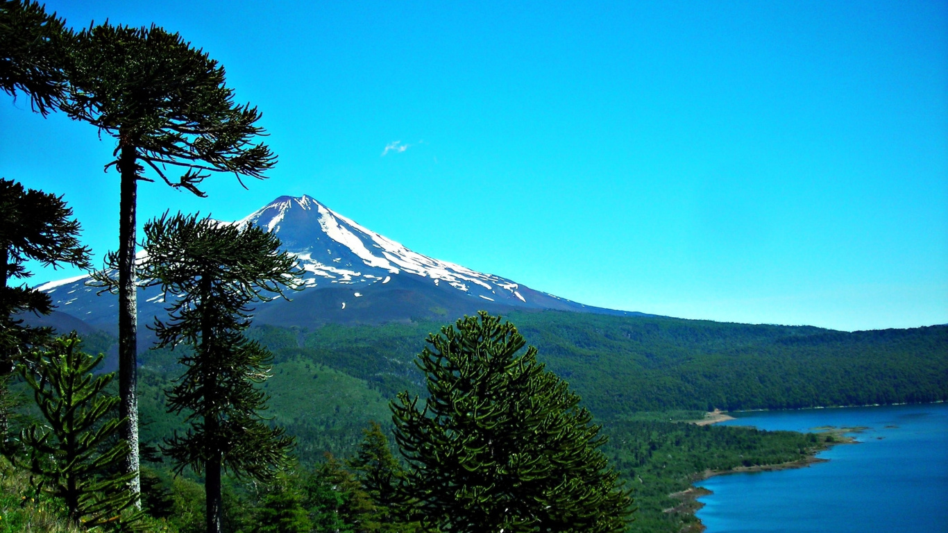 性质, 多山的地貌, 荒野, 山脉, 安装的风景 壁纸 1366x768 允许