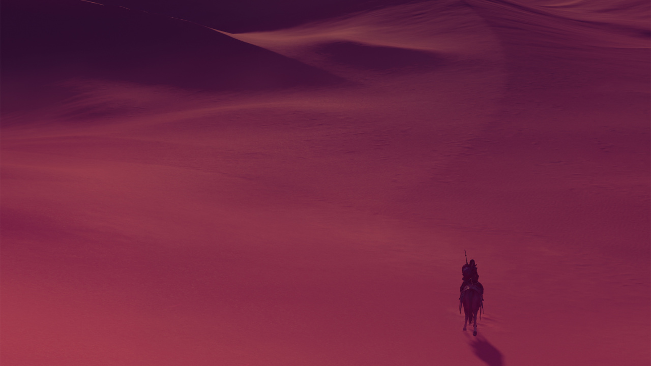 Assassins Creed Origines, Red, Pink, Purple, Marron. Wallpaper in 1280x720 Resolution