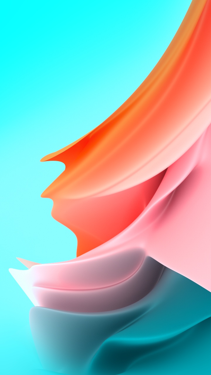 Orange, Itel, Azure, Pink, Material Property. Wallpaper in 720x1280 Resolution