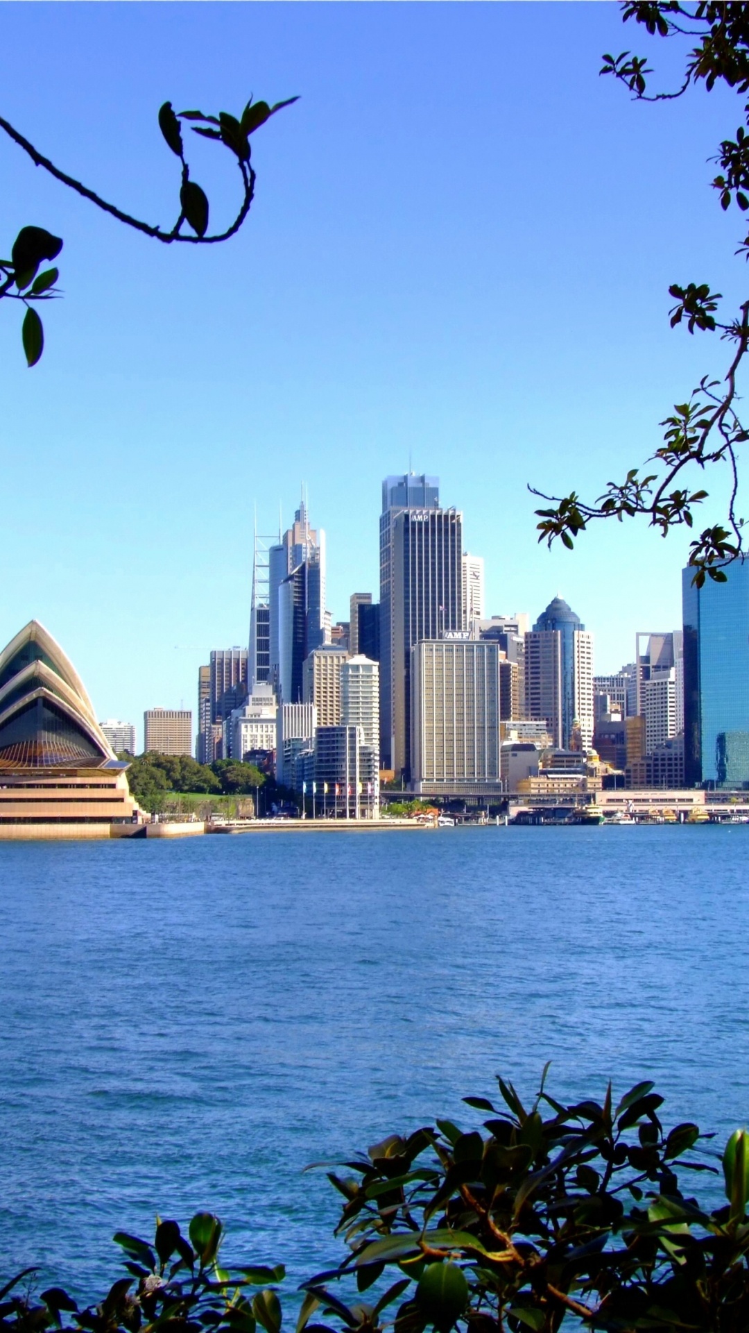 City Skyline Across Body of Water During Daytime. Wallpaper in 1080x1920 Resolution