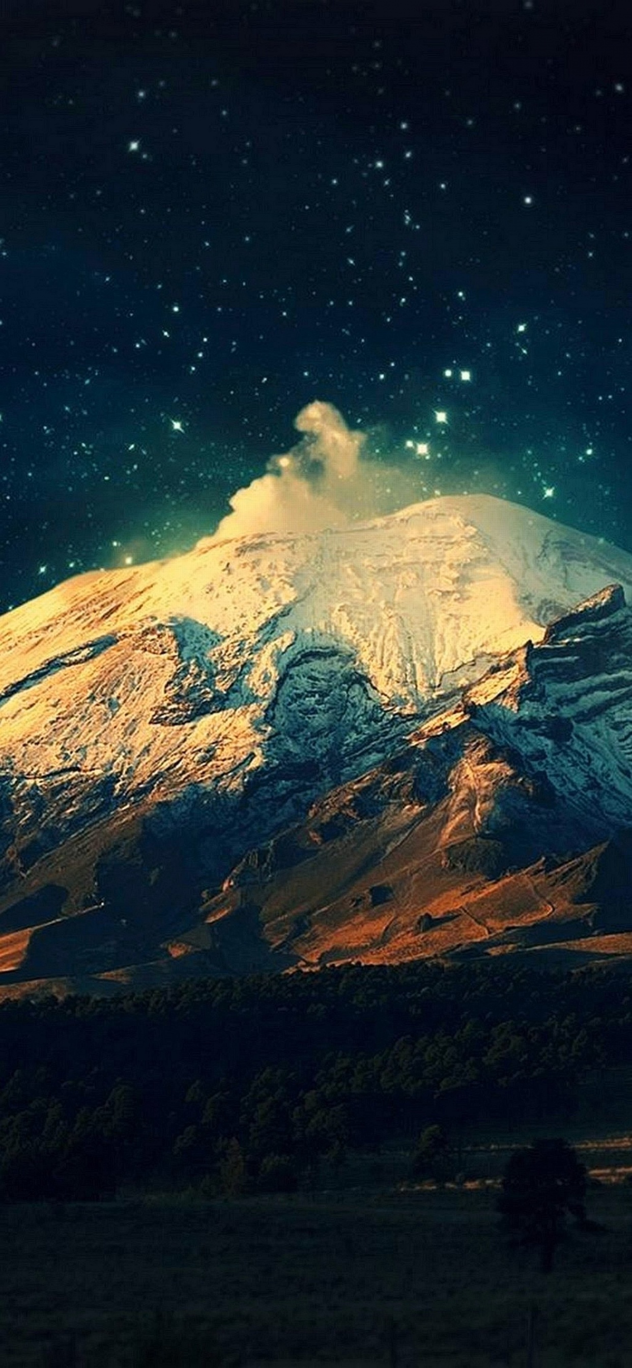 Naturaleza, Estratovolcán, Ambiente, Montaña, Domo de Lava. Wallpaper in 1242x2688 Resolution