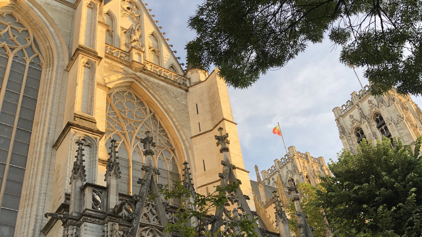 Wahrzeichen, Biologie, Wissenschaft, Baum, Fassade. Wallpaper in 1366x768 Resolution