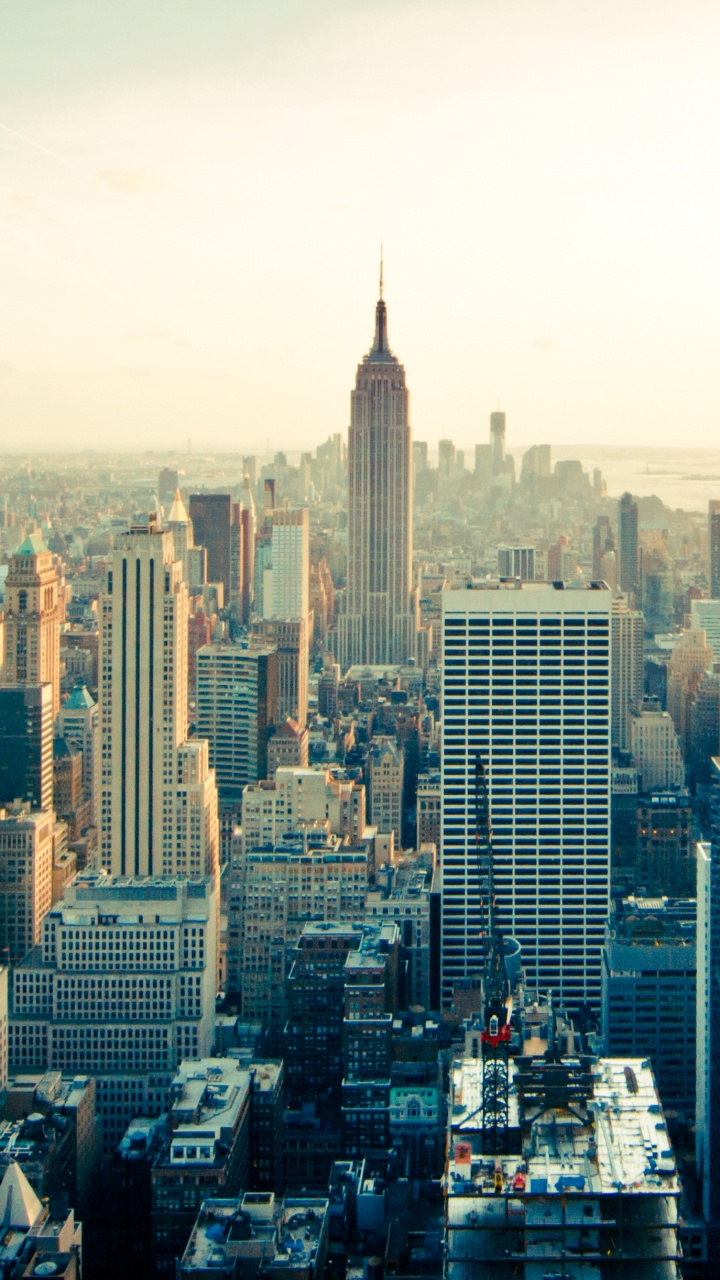 Aerial View of City Buildings During Daytime. Wallpaper in 720x1280 Resolution