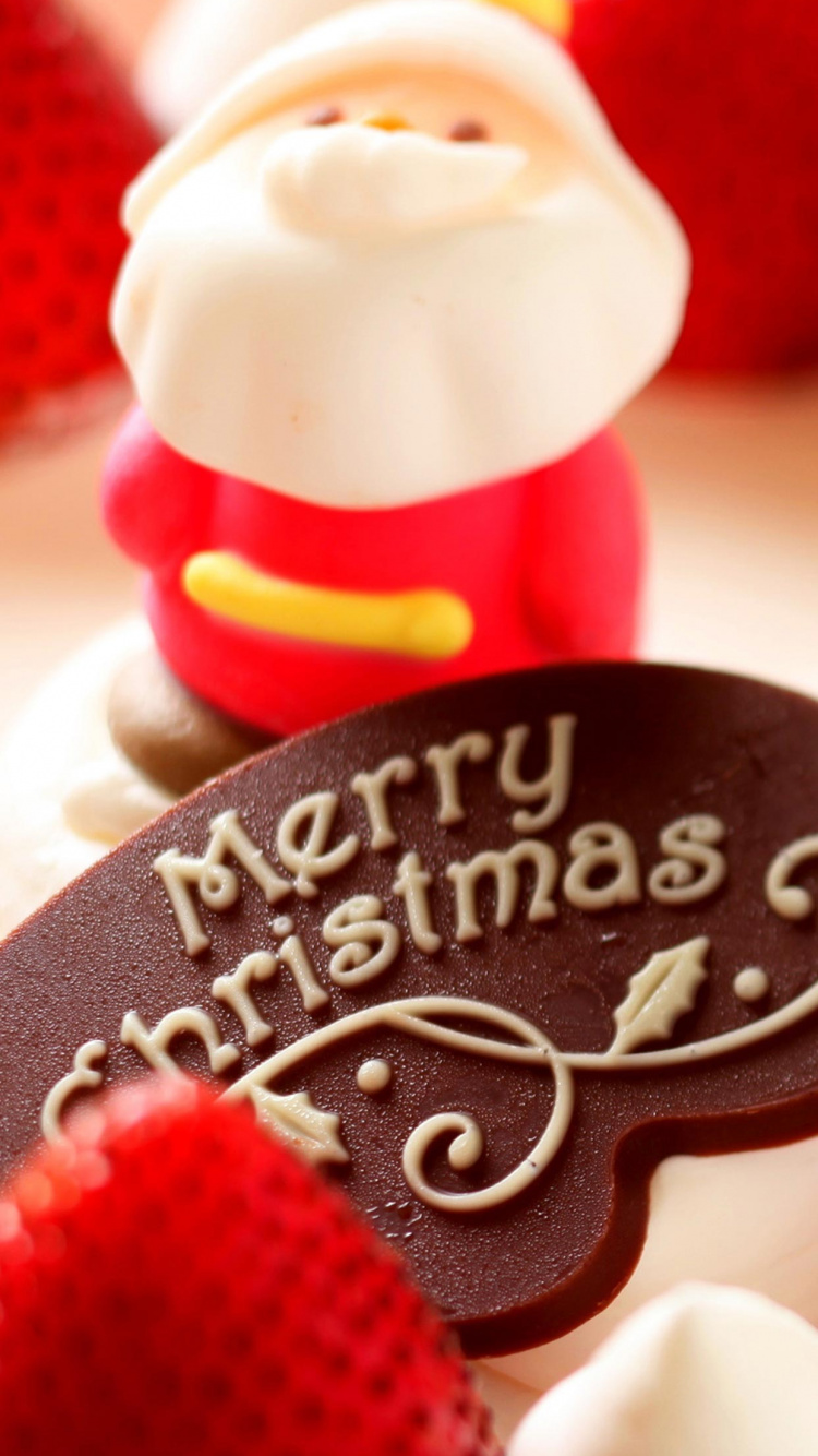 Nouvelle Année, Gâteau, Gâteau de Noël, Le Jour De Noël, Douceur. Wallpaper in 750x1334 Resolution