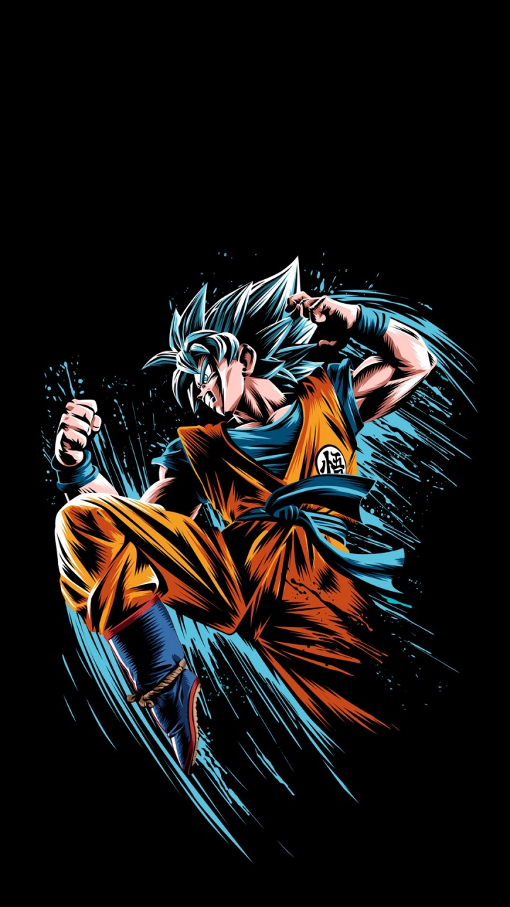 Dragon Ball Abstract, Goku, Dragon Ball, Art, Vegeta. Wallpaper in 720x1280 Resolution