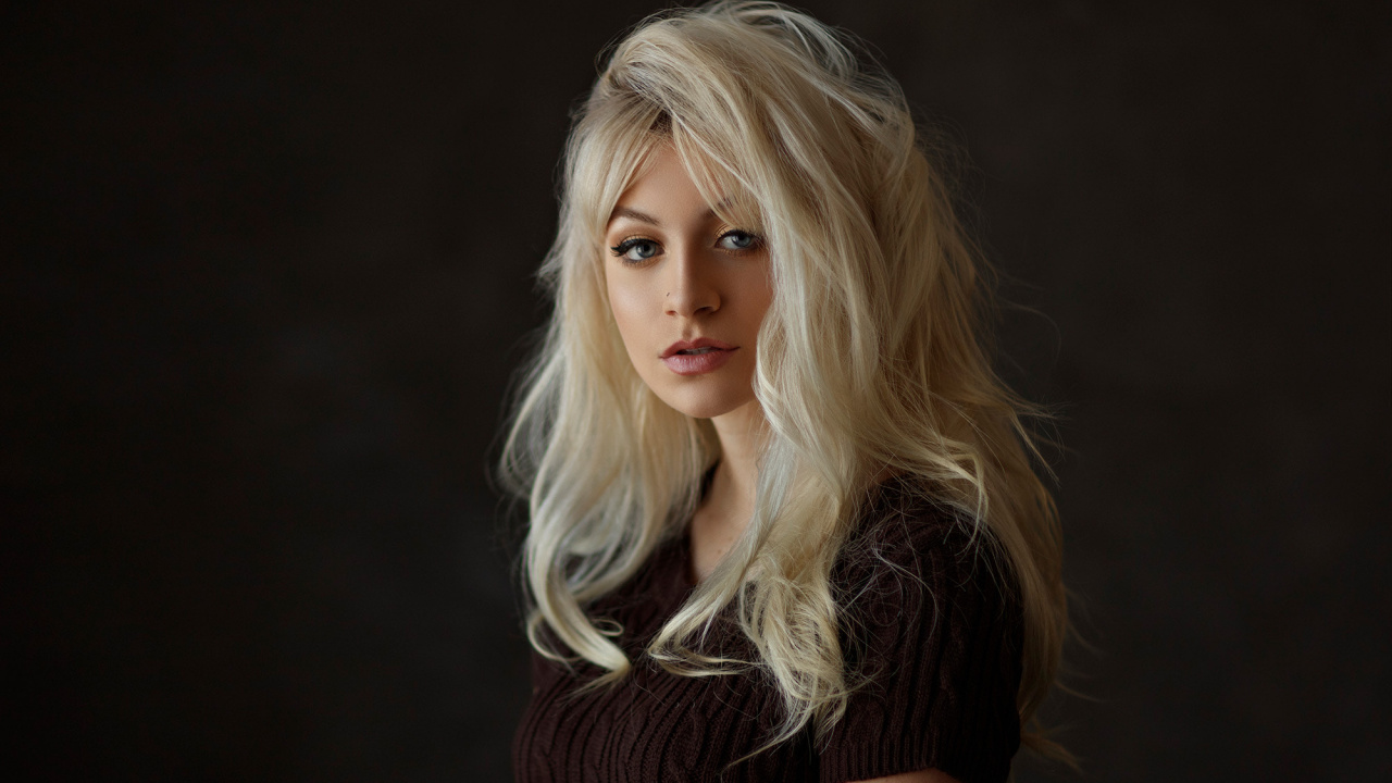 Hair, Blond, Face, Beauty, Hairstyle. Wallpaper in 1280x720 Resolution