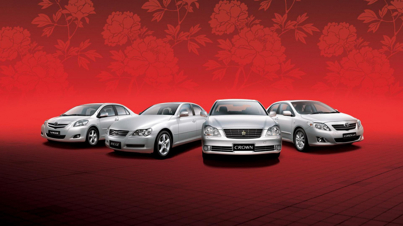 White Bmw Car Parked Beside Red Wall. Wallpaper in 1366x768 Resolution