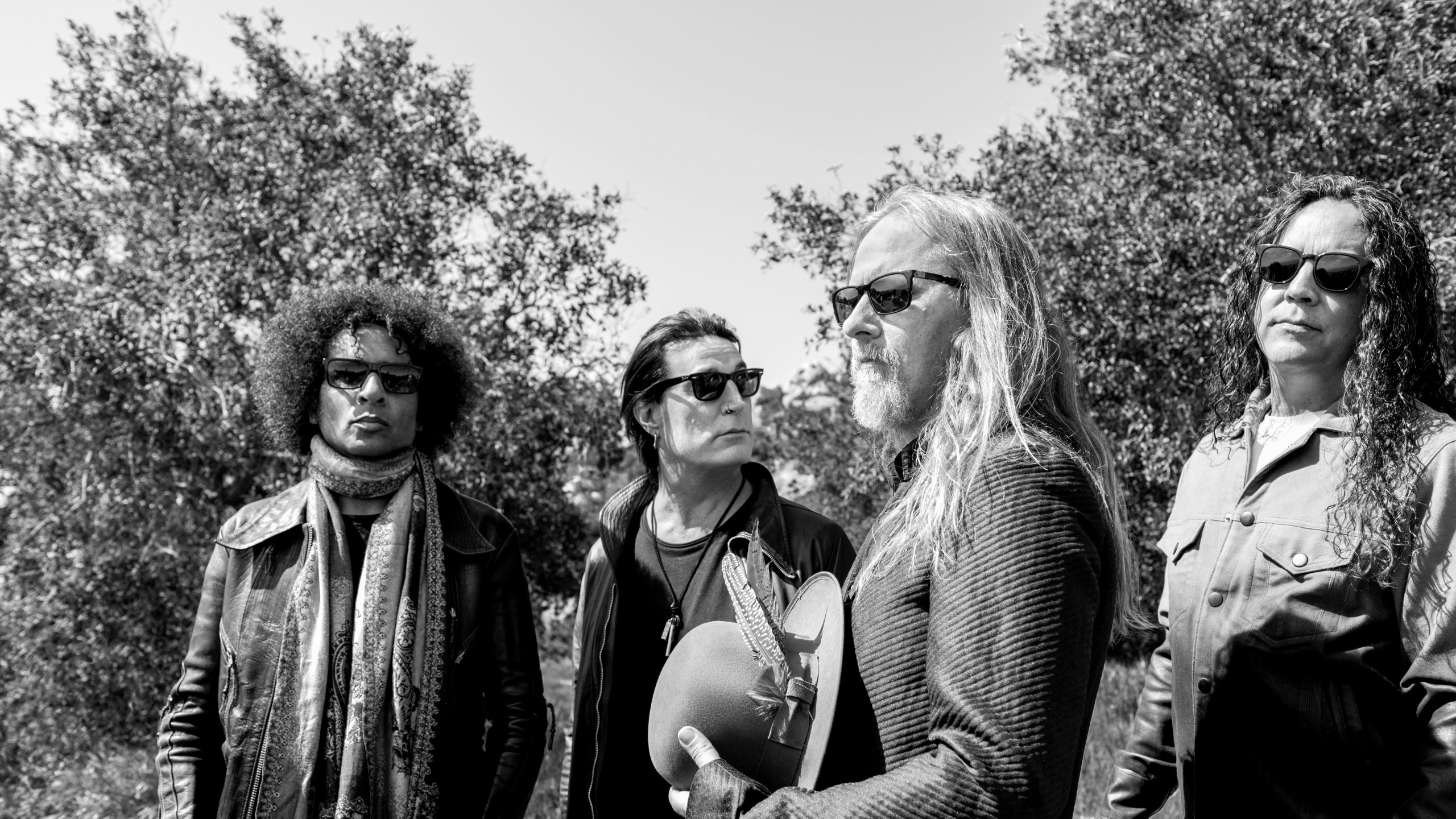 Alice In Chains, Jerry Cantrell, Rainier Fog, Grunge, Social Group. Wallpaper in 2560x1440 Resolution