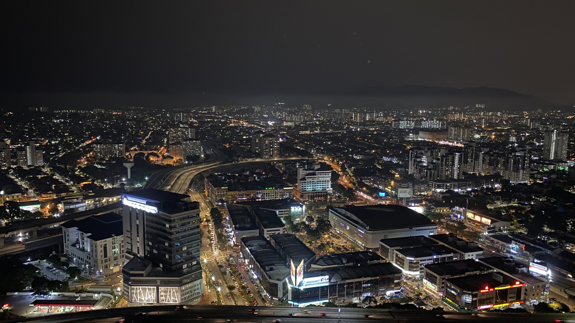 Nacht, Stadtgebiet, Metropole, Wohngebiet, Stadtlandschaften. Wallpaper in 1920x1080 Resolution