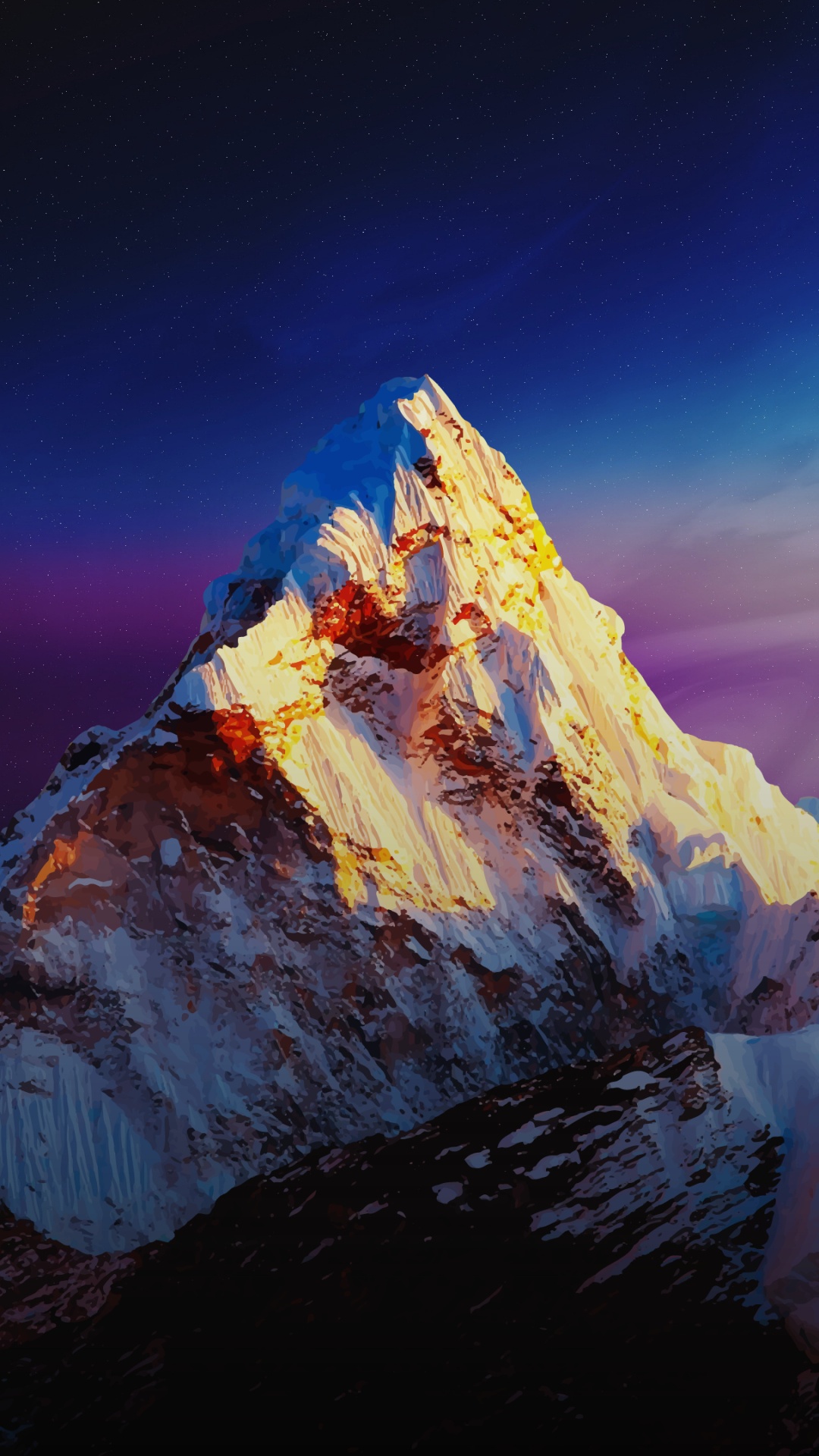 Cervin, Atmosphère, Paysage Naturel, Neige, le Relief Glaciaire. Wallpaper in 1080x1920 Resolution