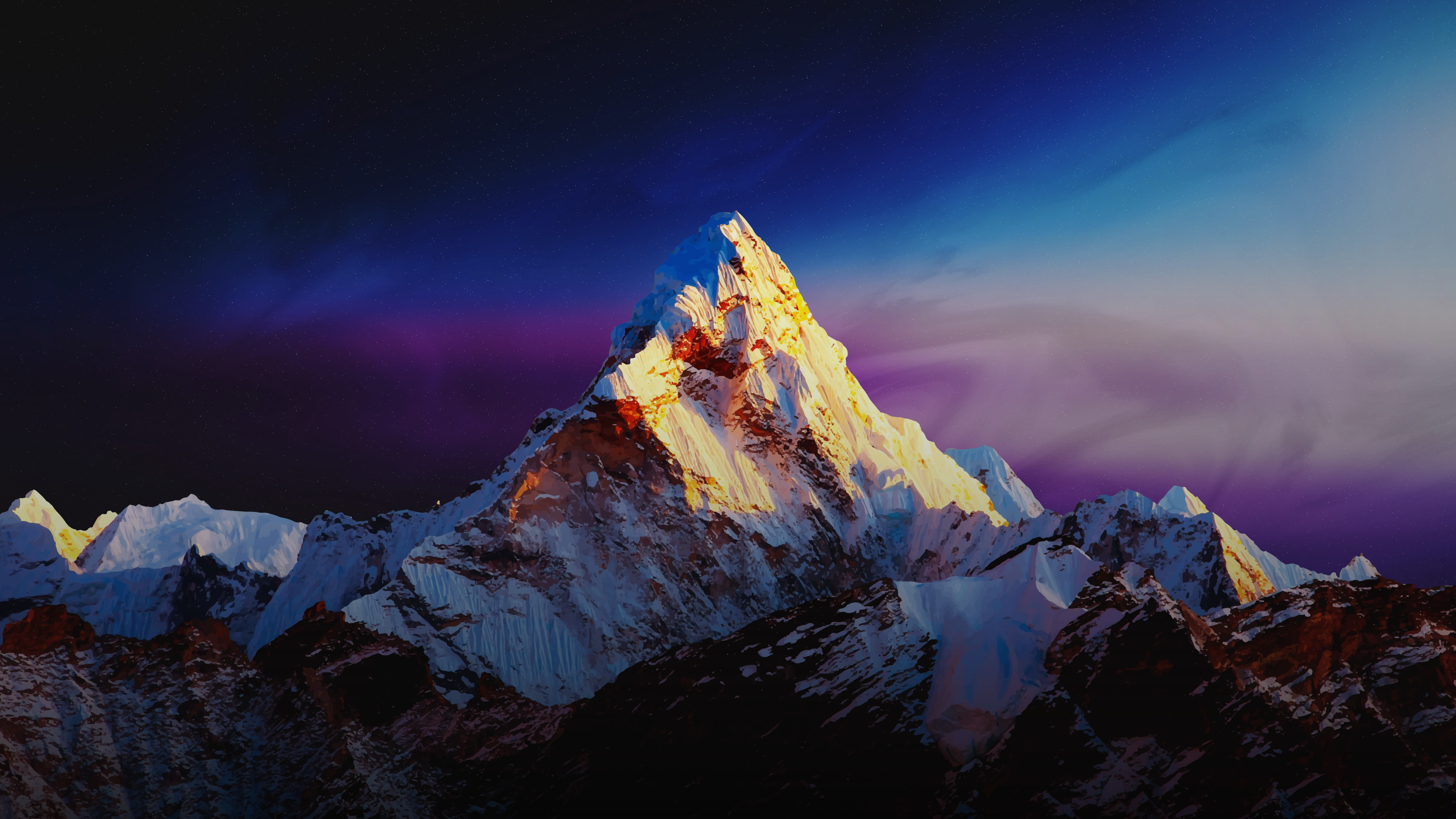 Mountain, Matterhorn, Atmosphere, Cloud, World. Wallpaper in 3840x2160 Resolution