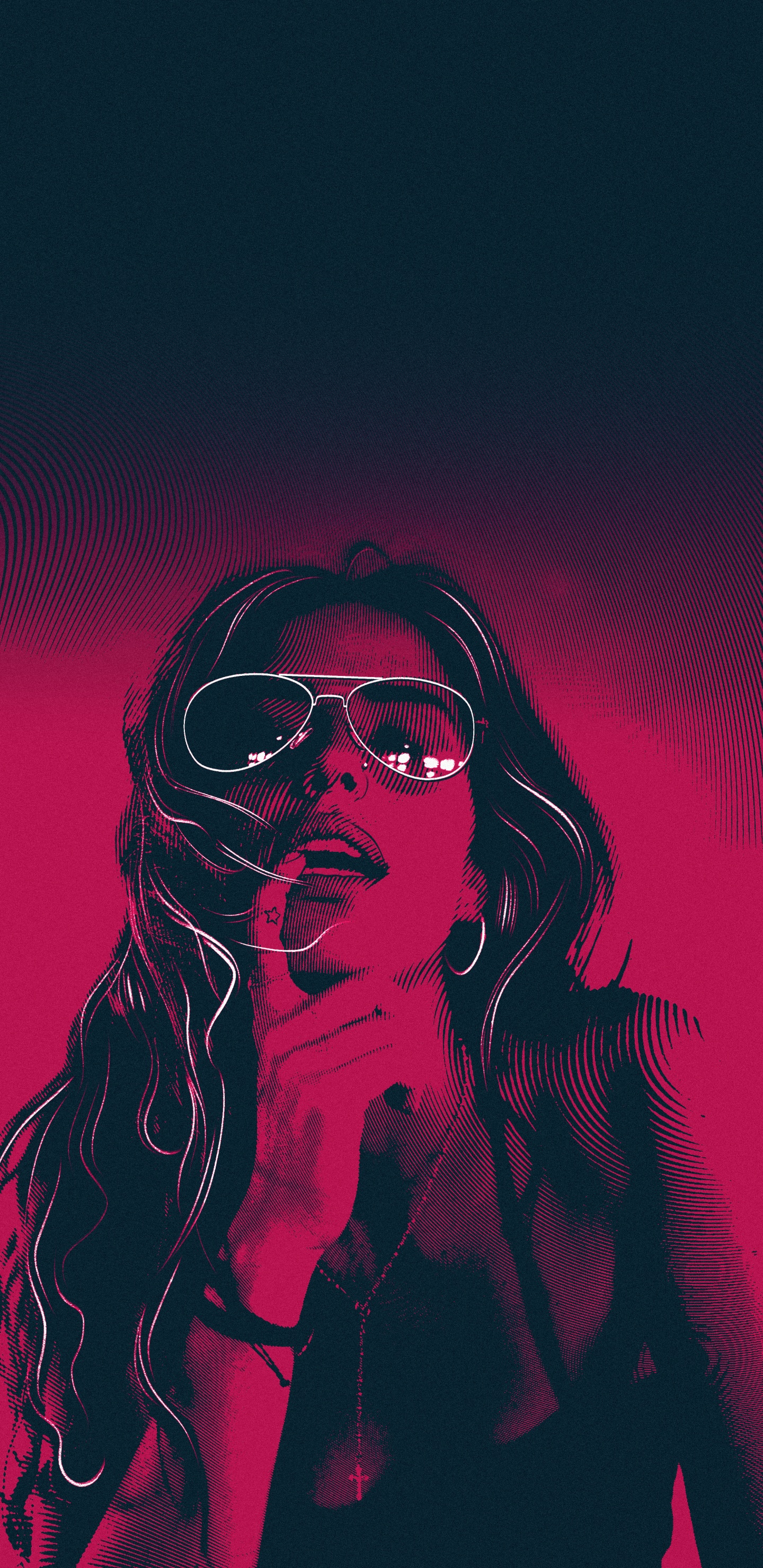 Arts Visuels, Lunettes De, Lunettes, Art, Magenta. Wallpaper in 1440x2960 Resolution