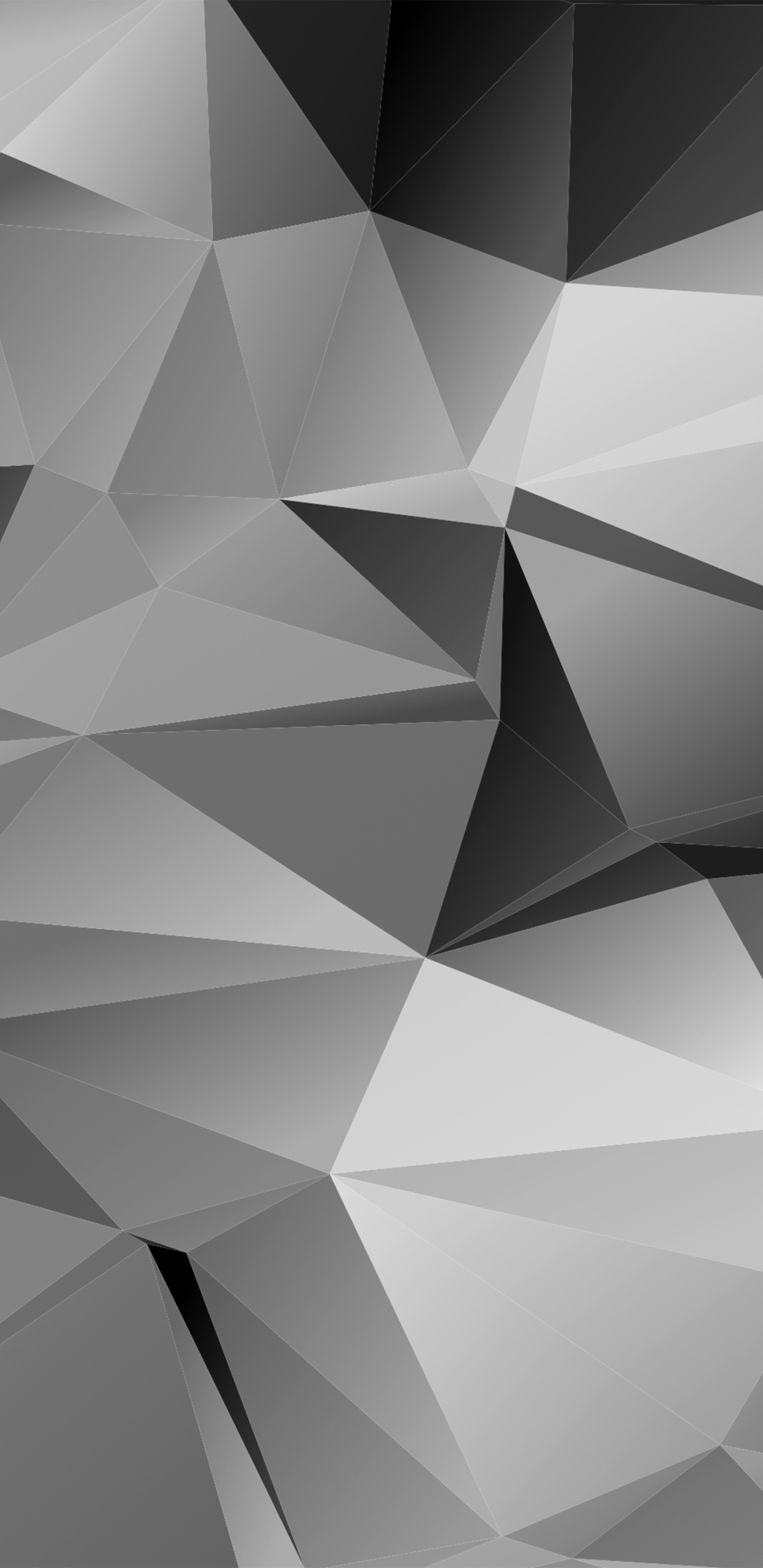 Pintura Abstracta en Blanco y Negro. Wallpaper in 1440x2960 Resolution