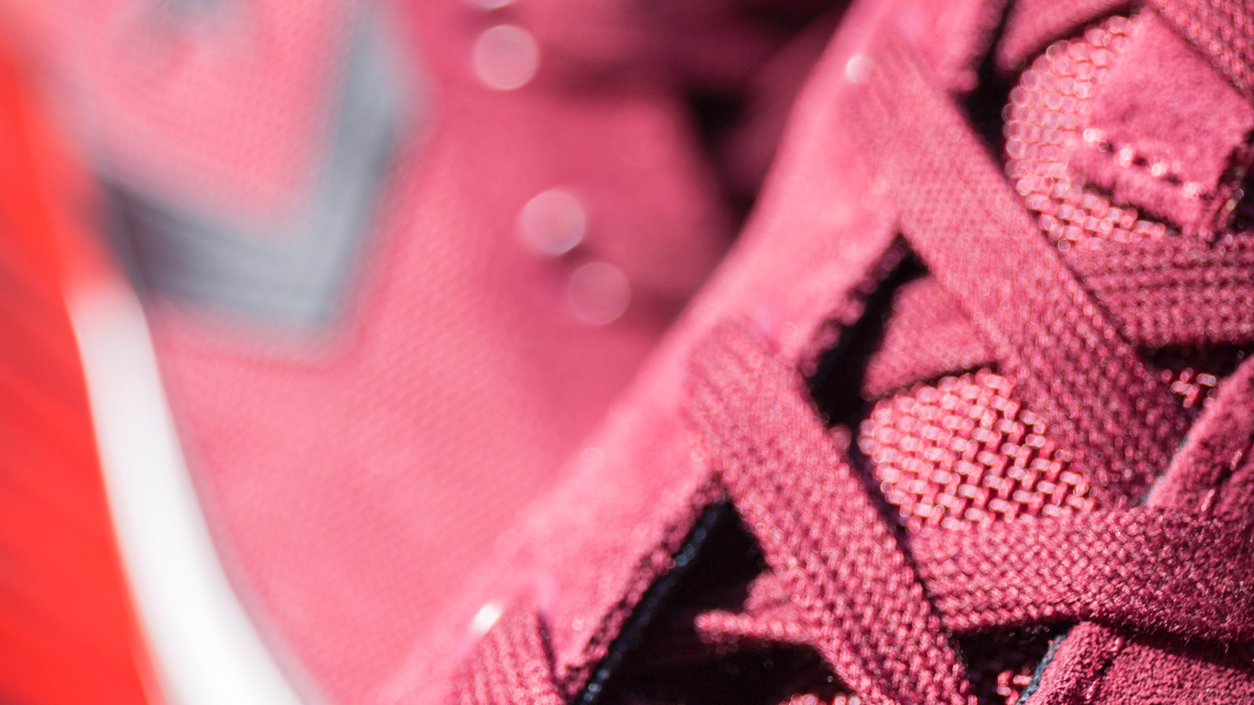 Red and White Lace up Sneakers. Wallpaper in 2560x1440 Resolution