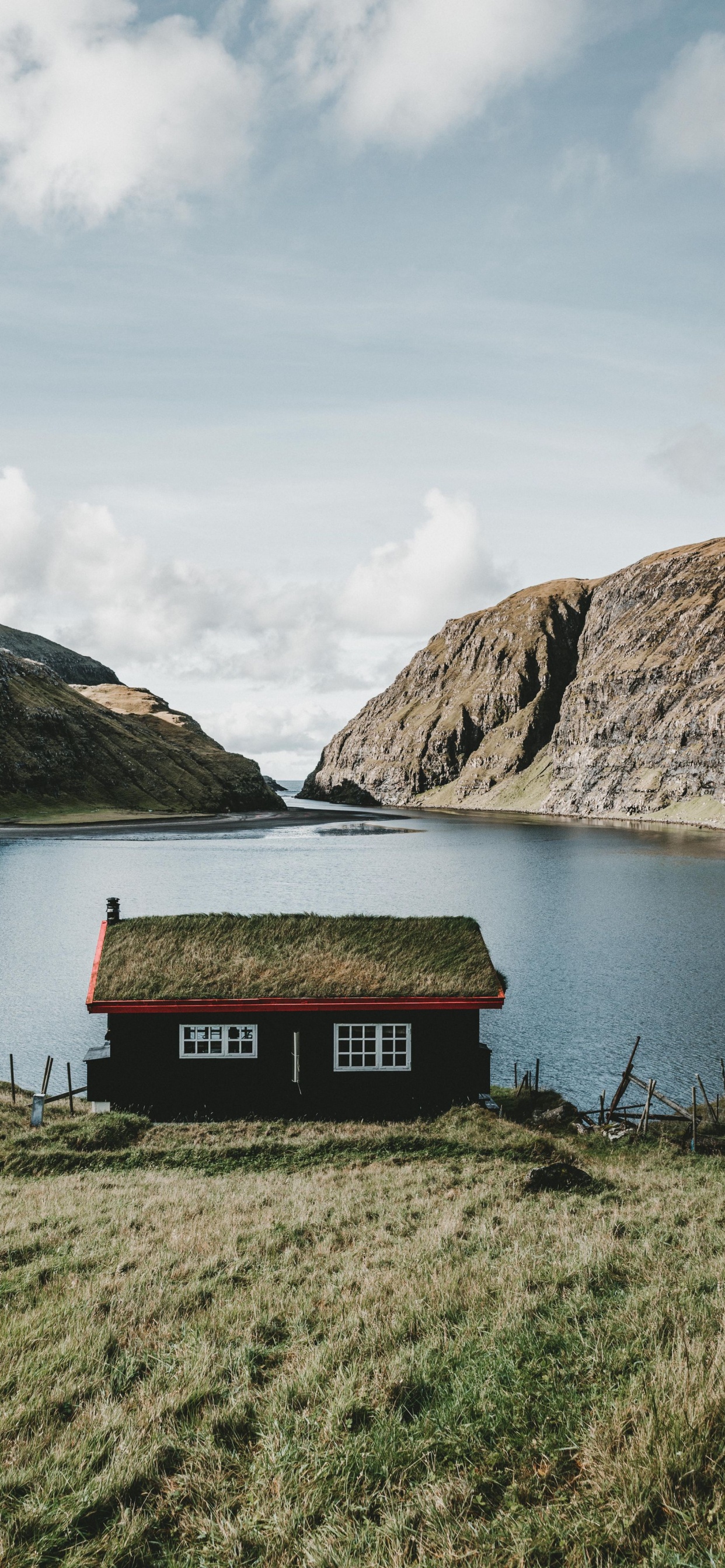 Faroe Islands, Island, Atlantic Ocean, Water, Cloud. Wallpaper in 1242x2688 Resolution