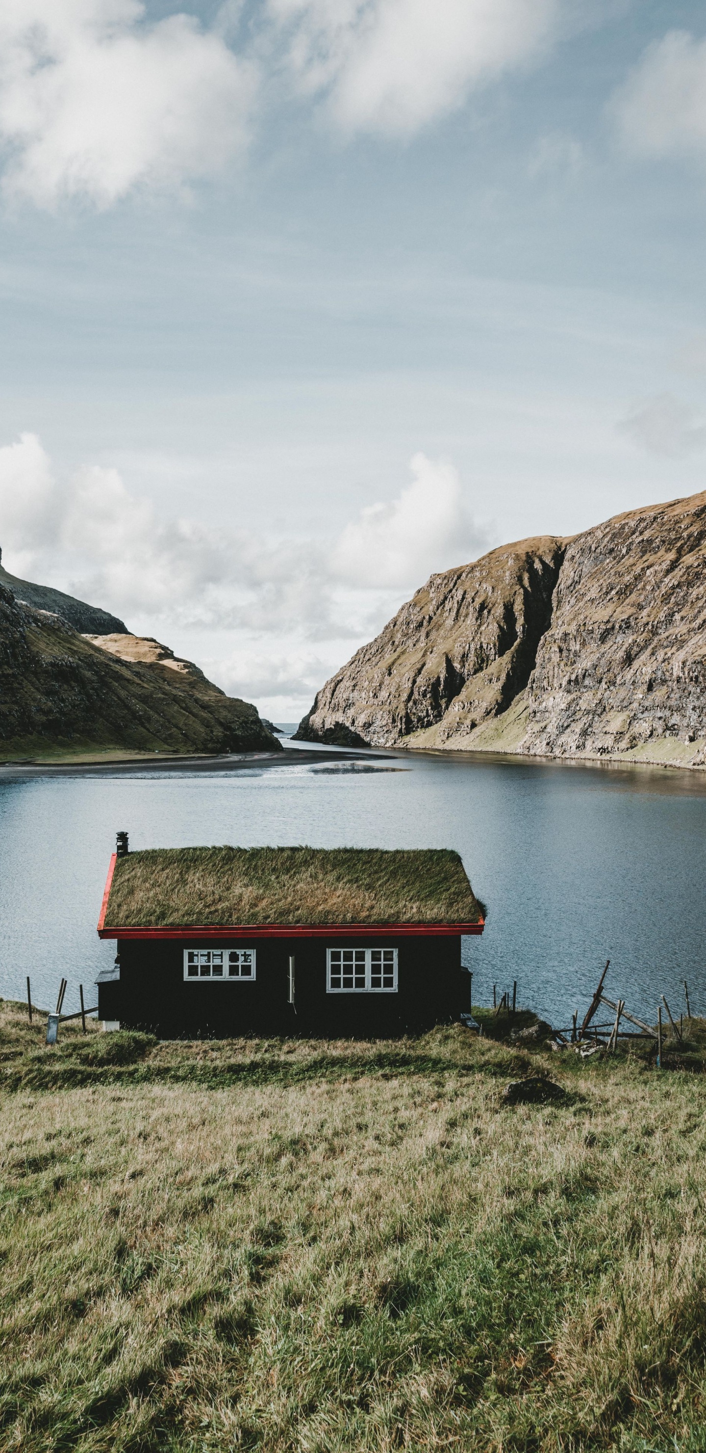 Faroe Islands, Island, Atlantic Ocean, Water, Cloud. Wallpaper in 1440x2960 Resolution