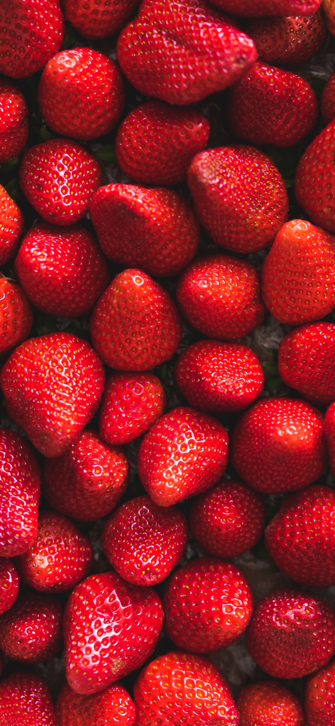 Erdbeere, Wand, Beilage, Himbeere, Berry. Wallpaper in 1125x2436 Resolution