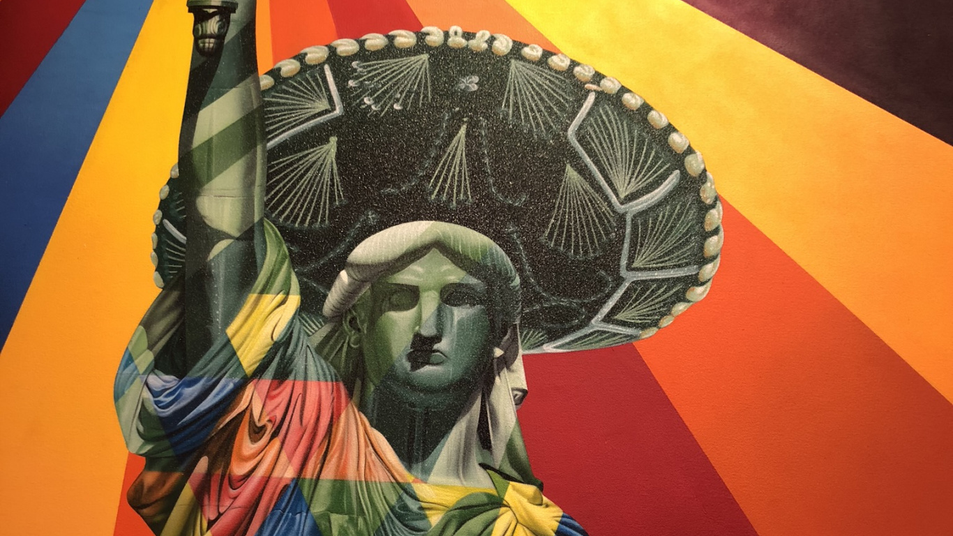 Miami, Arte, el Arte de la Calle, Eduardo Kobra, Obra de Arte. Wallpaper in 1366x768 Resolution