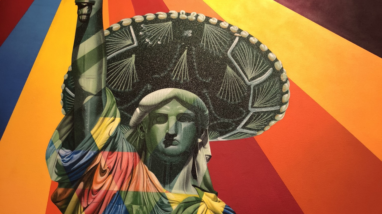 Miami, Art, Street Art, Eduardo Kobra, Work of Art. Wallpaper in 1280x720 Resolution