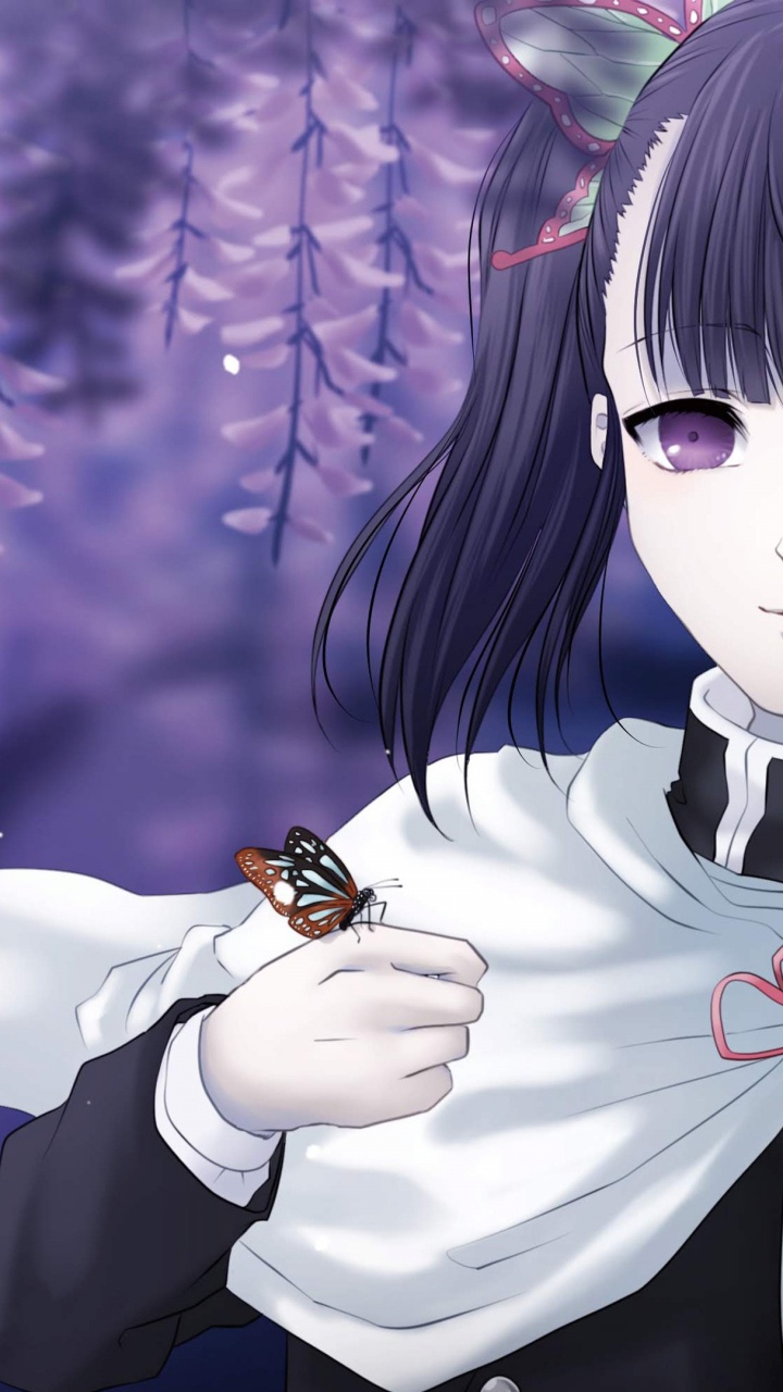 Kimetsu Kein Yaiba, Tanjiro Kamado, Zenitsu Agatsuma, Dämonentöter Kimetsu no Yaiba, Shinobu Koch. Wallpaper in 720x1280 Resolution