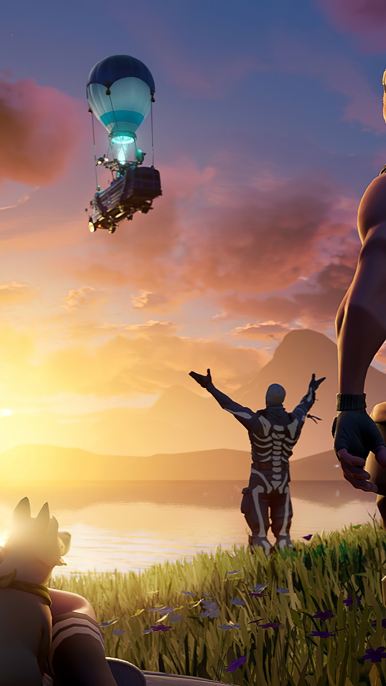 Sky, pc Game, Epic Games, Digital Compositing, Adventure Game. Wallpaper in 750x1334 Resolution