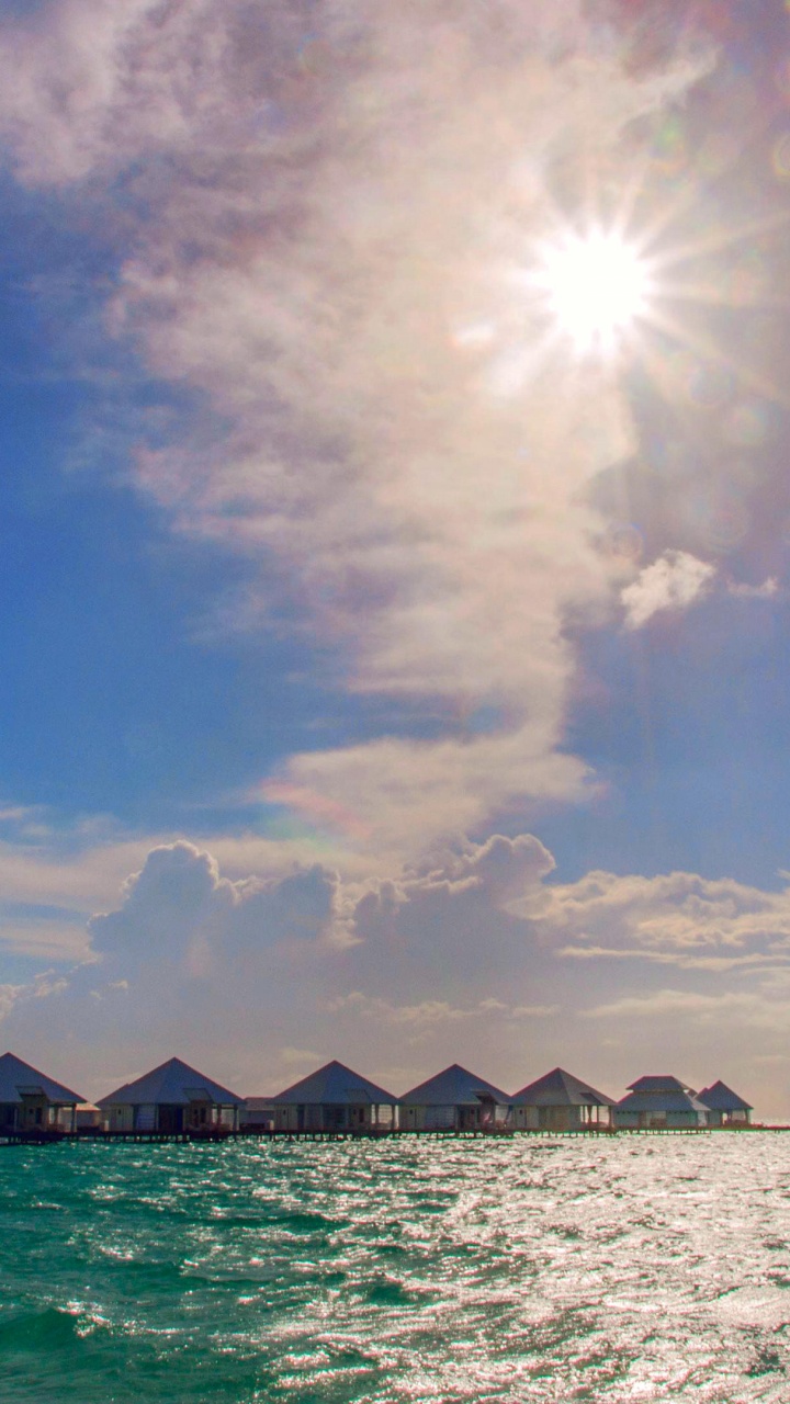 大海, 马尔代夫, 性质, 热带地区, 海洋 壁纸 720x1280 允许