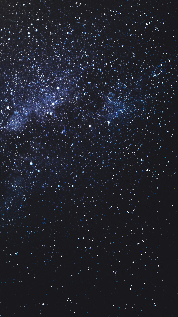 Cielo Estrellado Durante la Noche. Wallpaper in 750x1334 Resolution