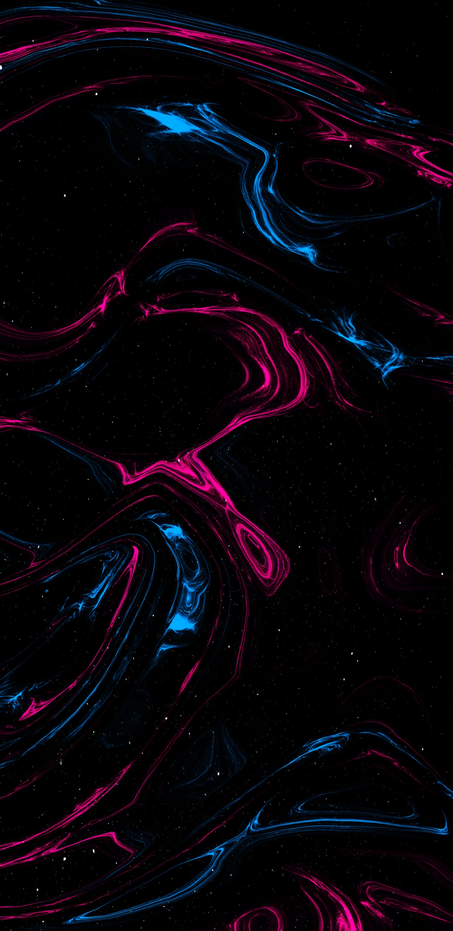 Violette, Art, Lumière, Purple, Liquid. Wallpaper in 1440x2960 Resolution