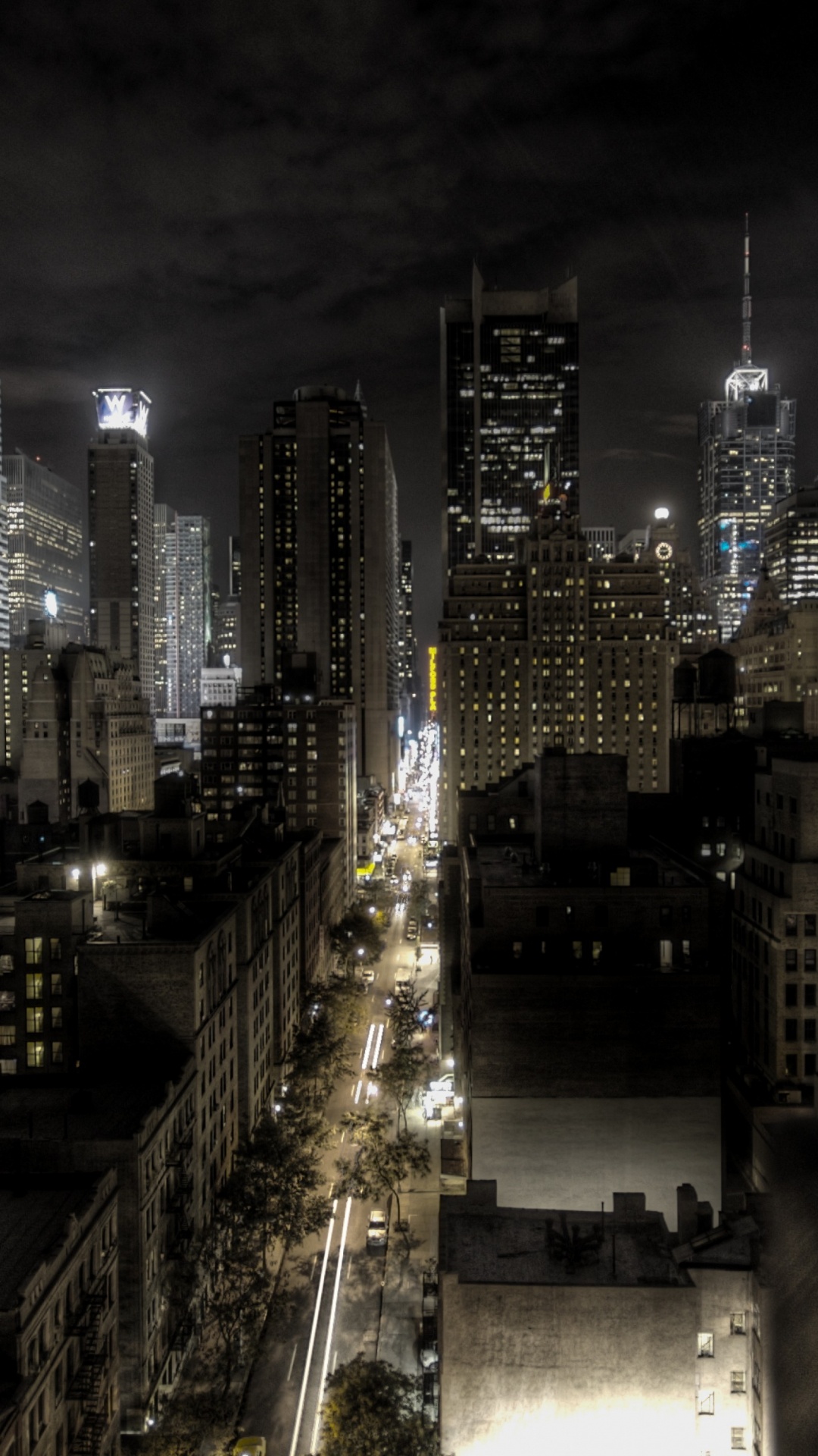 Night, Urban Area, Cityscape, City, Metropolis. Wallpaper in 1080x1920 Resolution