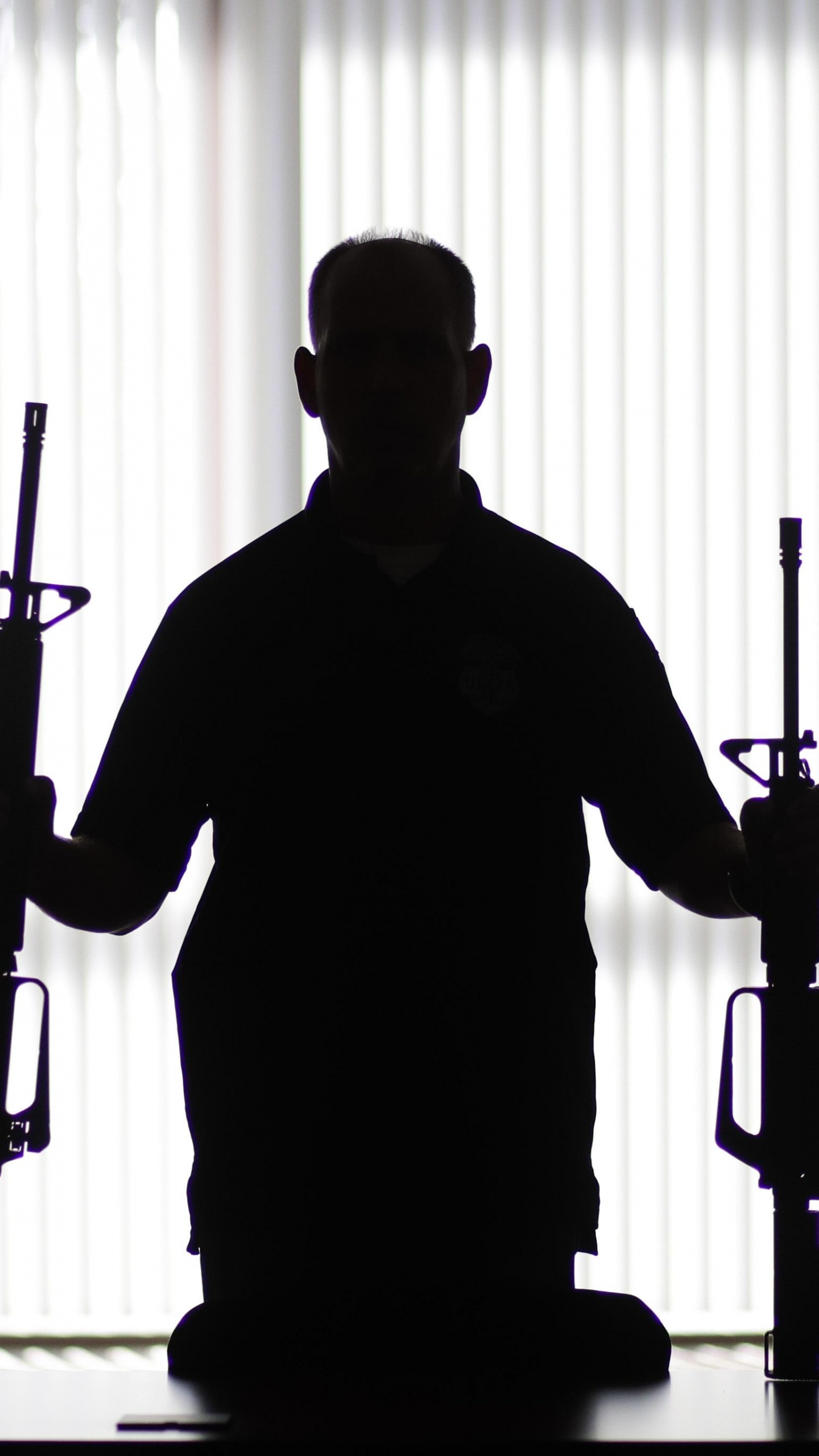 Ghost Gun, Microphone Stand, Music, Musical Instrument, Silhouette. Wallpaper in 1440x2560 Resolution