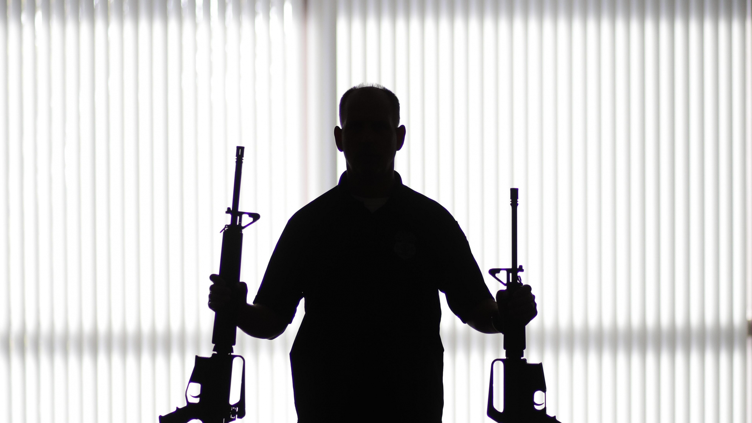 Ghost Gun, Microphone Stand, Music, Musical Instrument, Silhouette. Wallpaper in 2560x1440 Resolution