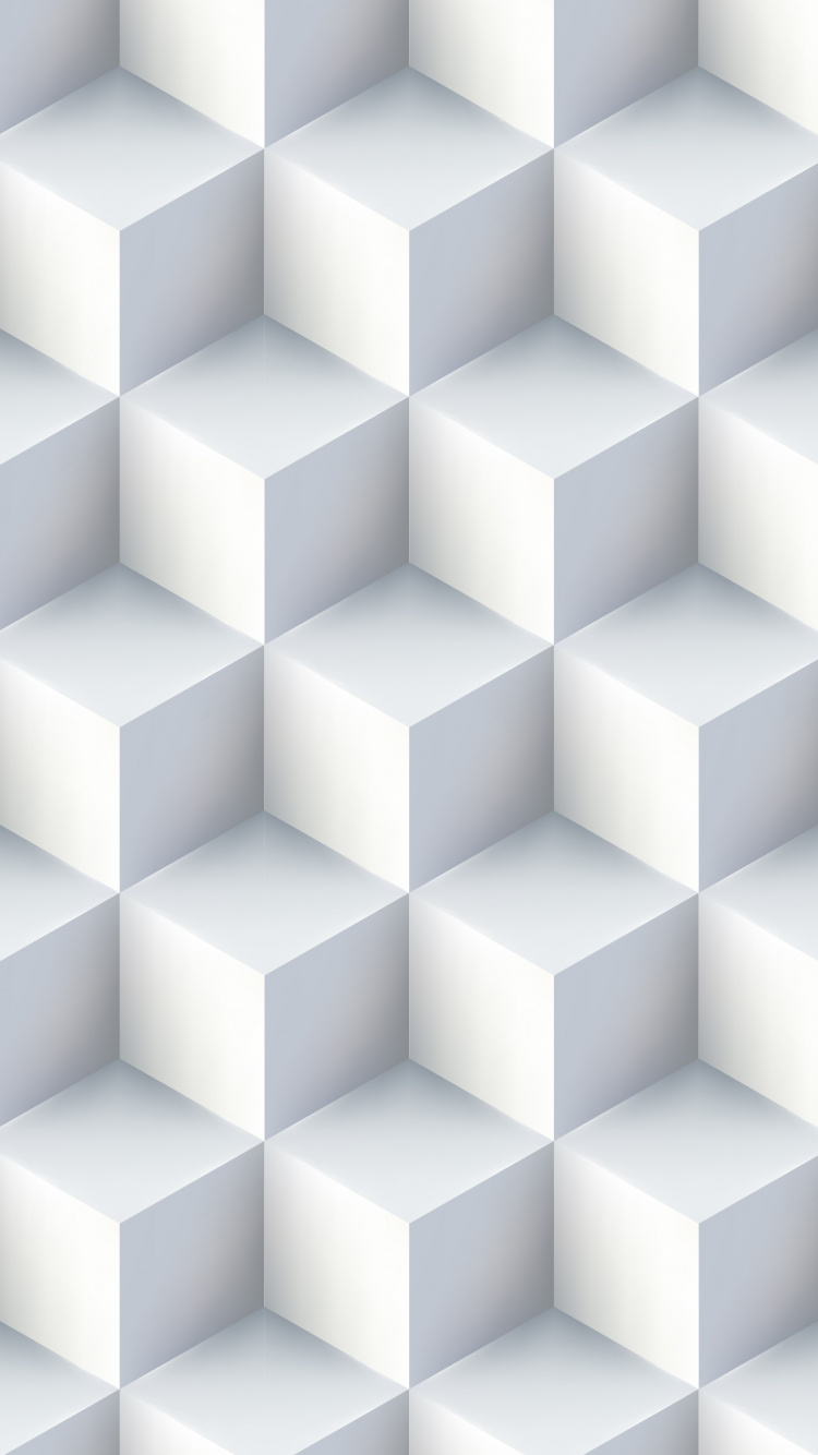 Download 750x1334 Wallpaper White and Gray Square Pattern White and Gray Square Pattern. Wallpaper in 750x1334 Resolution