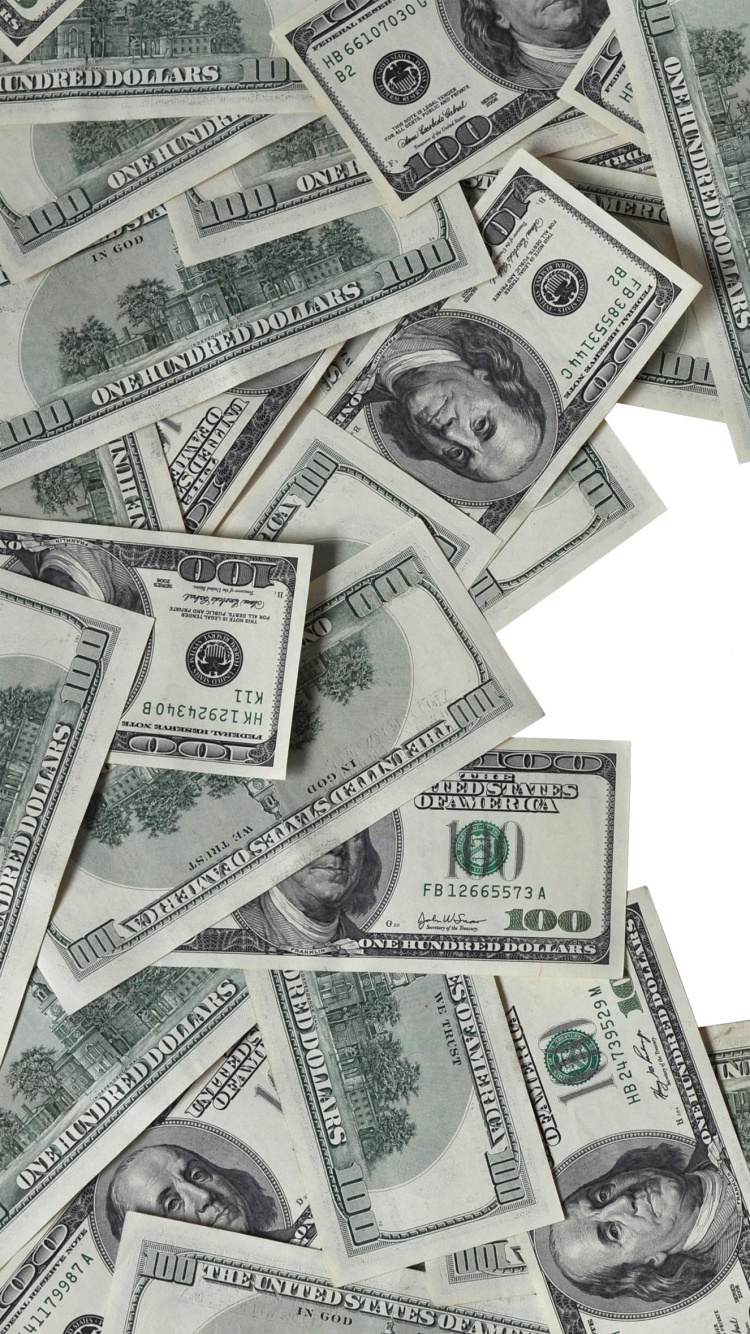 1 Billet D'un Dollar Américain. Wallpaper in 750x1334 Resolution