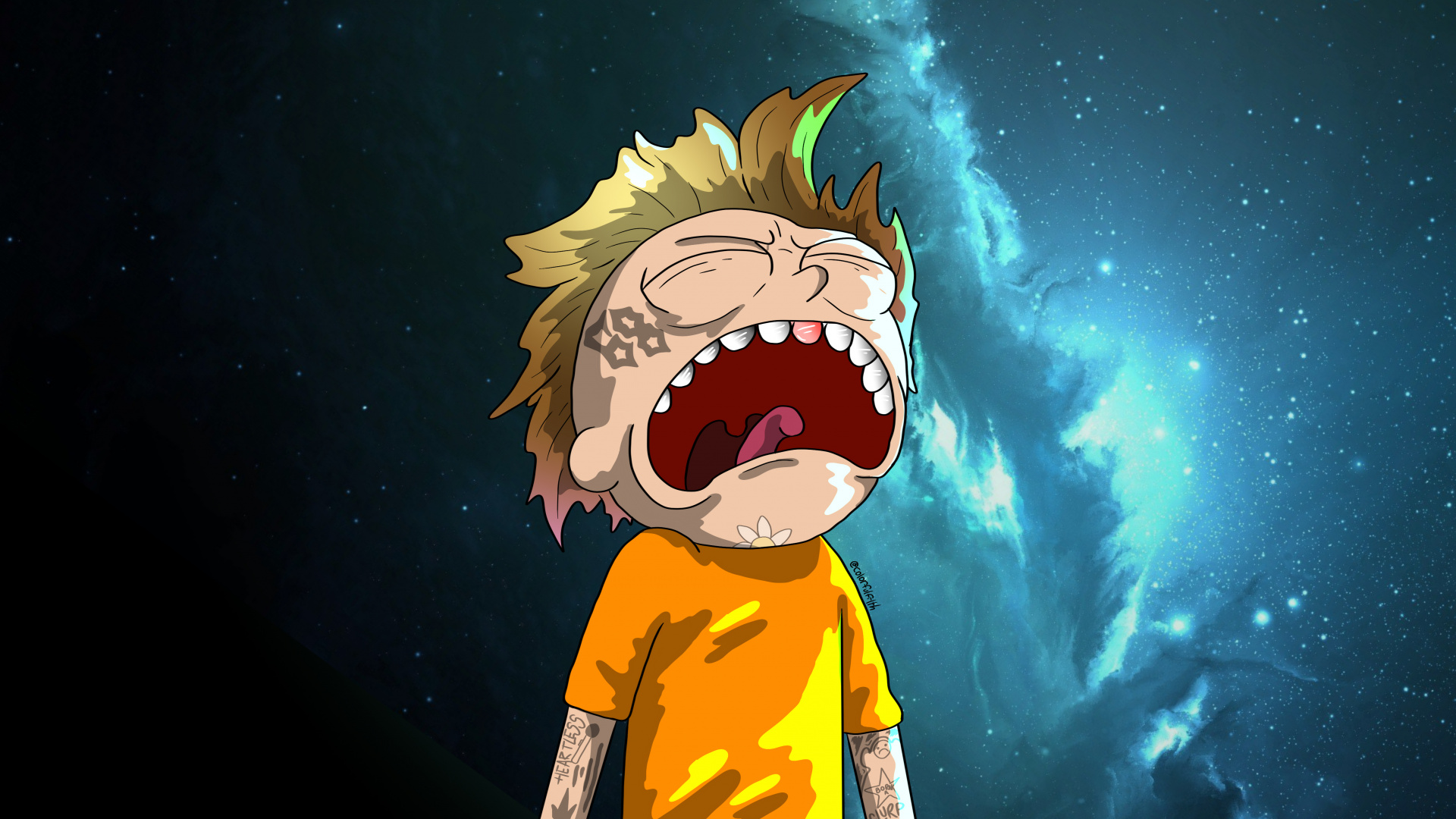 莫蒂*史密斯, 里克斯*桑切斯, 动画系列, 卡通, 动画片 壁纸 1920x1080 允许