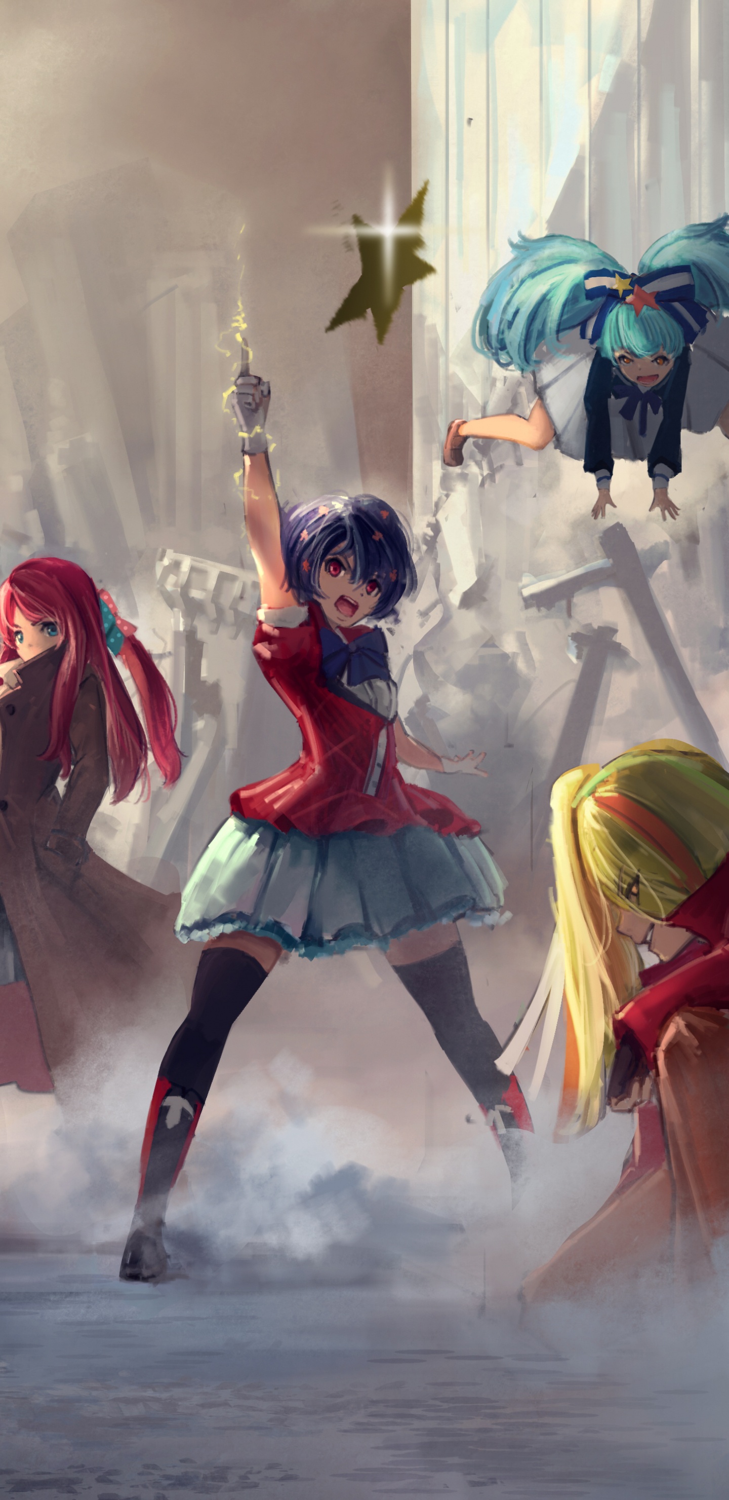 僵尸, 艺术, 虚构的人物 壁纸 1440x2960 允许