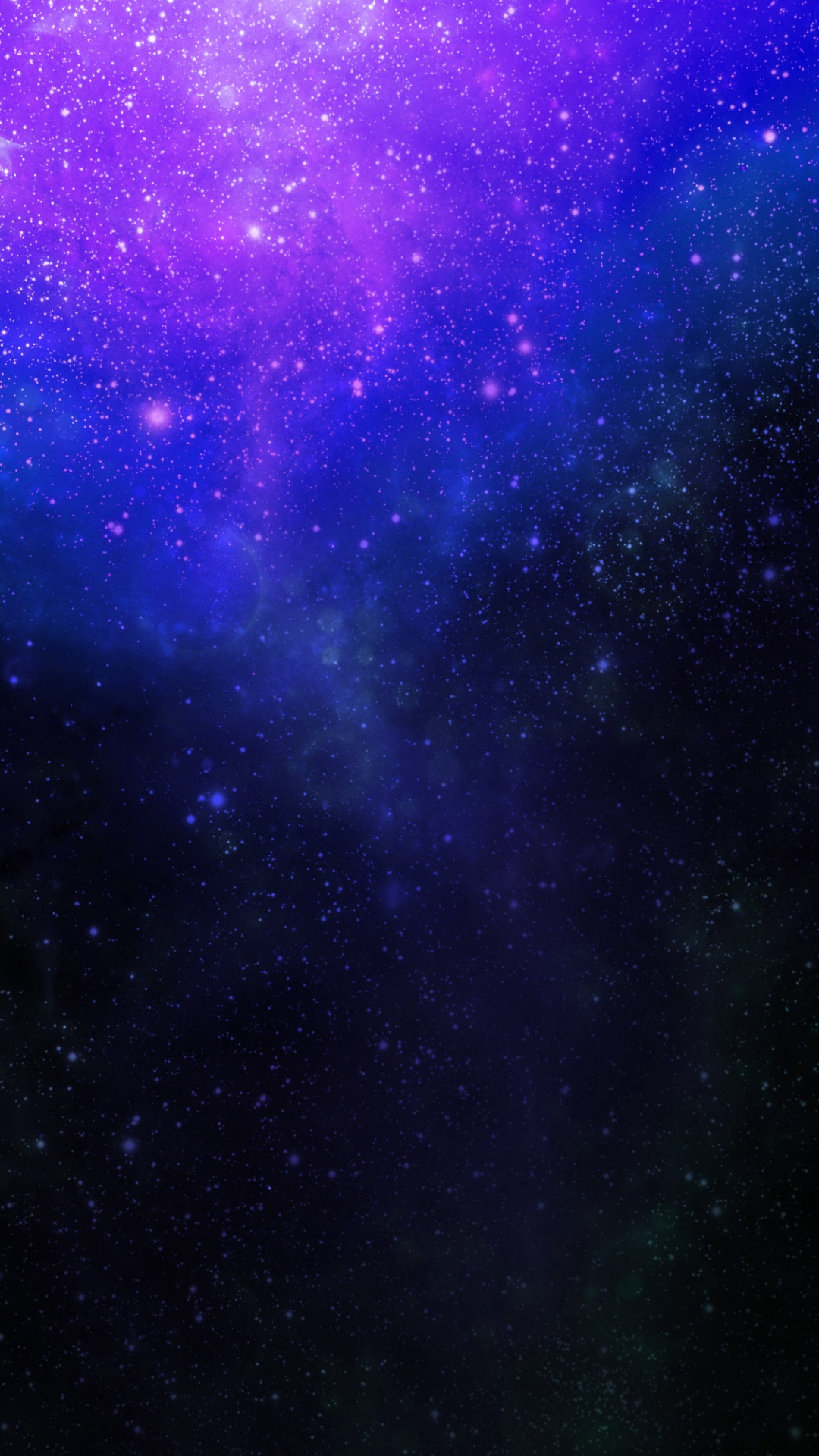 Ciel de Galaxie Violet et Bleu. Wallpaper in 1080x1920 Resolution