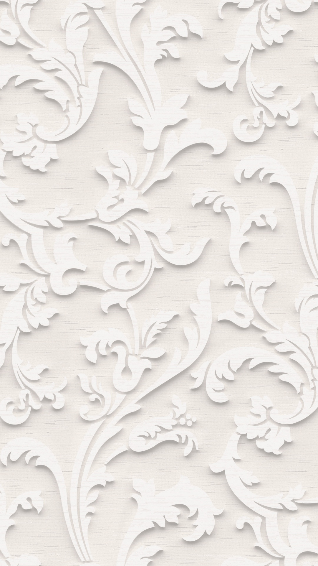 Textil Floral Blanco y Gris. Wallpaper in 1080x1920 Resolution