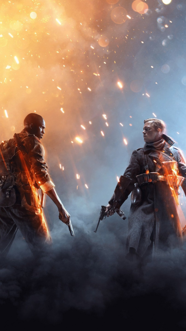 Battlefield 1, Battlefield 1942, Xbox One, ea Dice, Playstation 4. Wallpaper in 750x1334 Resolution