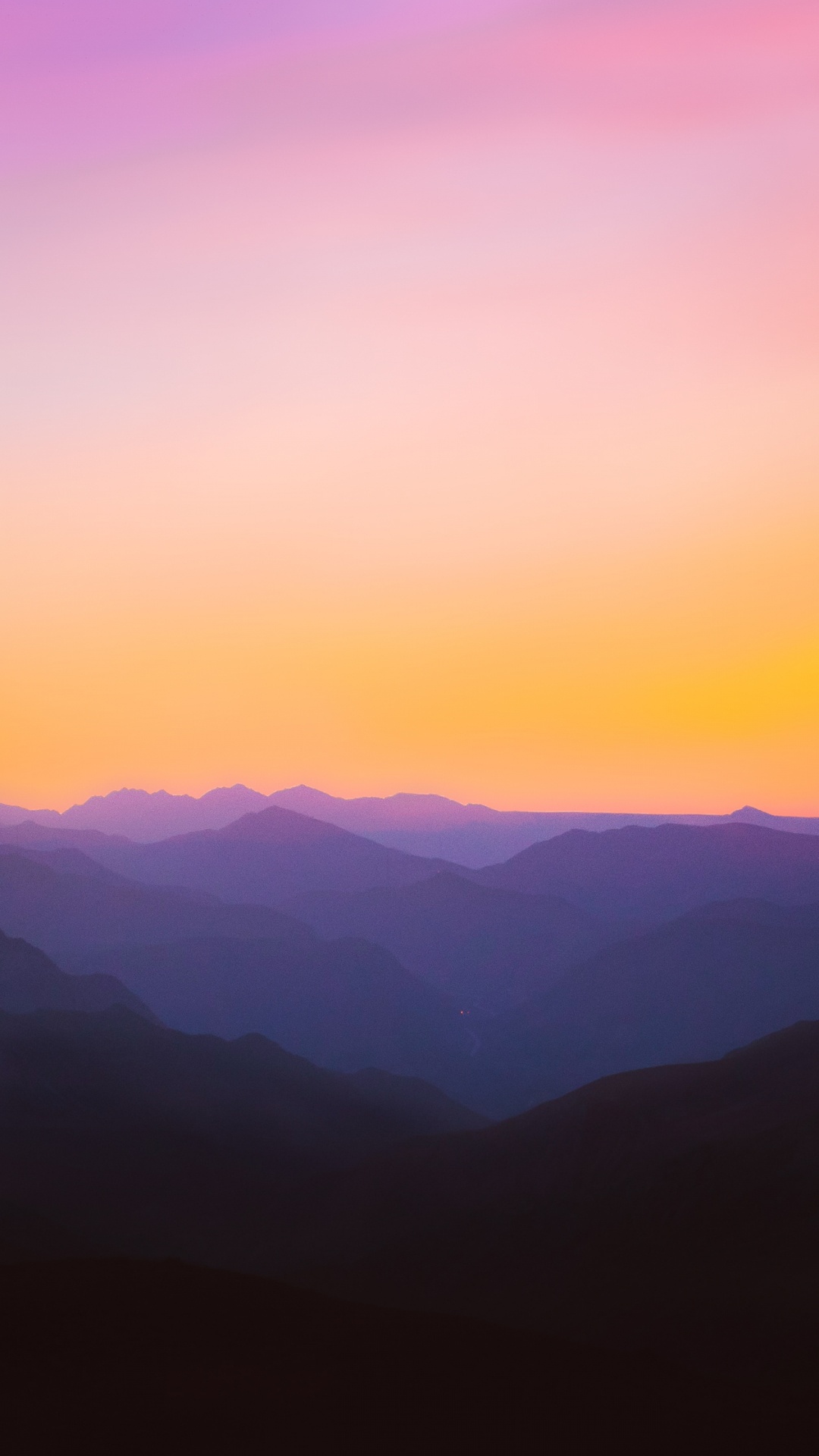 Atmosphäre, Afterglow, Naturlandschaft, Cloud, Sonnenlicht. Wallpaper in 1080x1920 Resolution