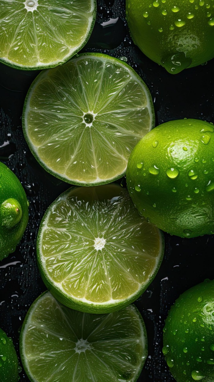 Food, Green, Rangpur, Water, Fruit. Wallpaper in 720x1280 Resolution