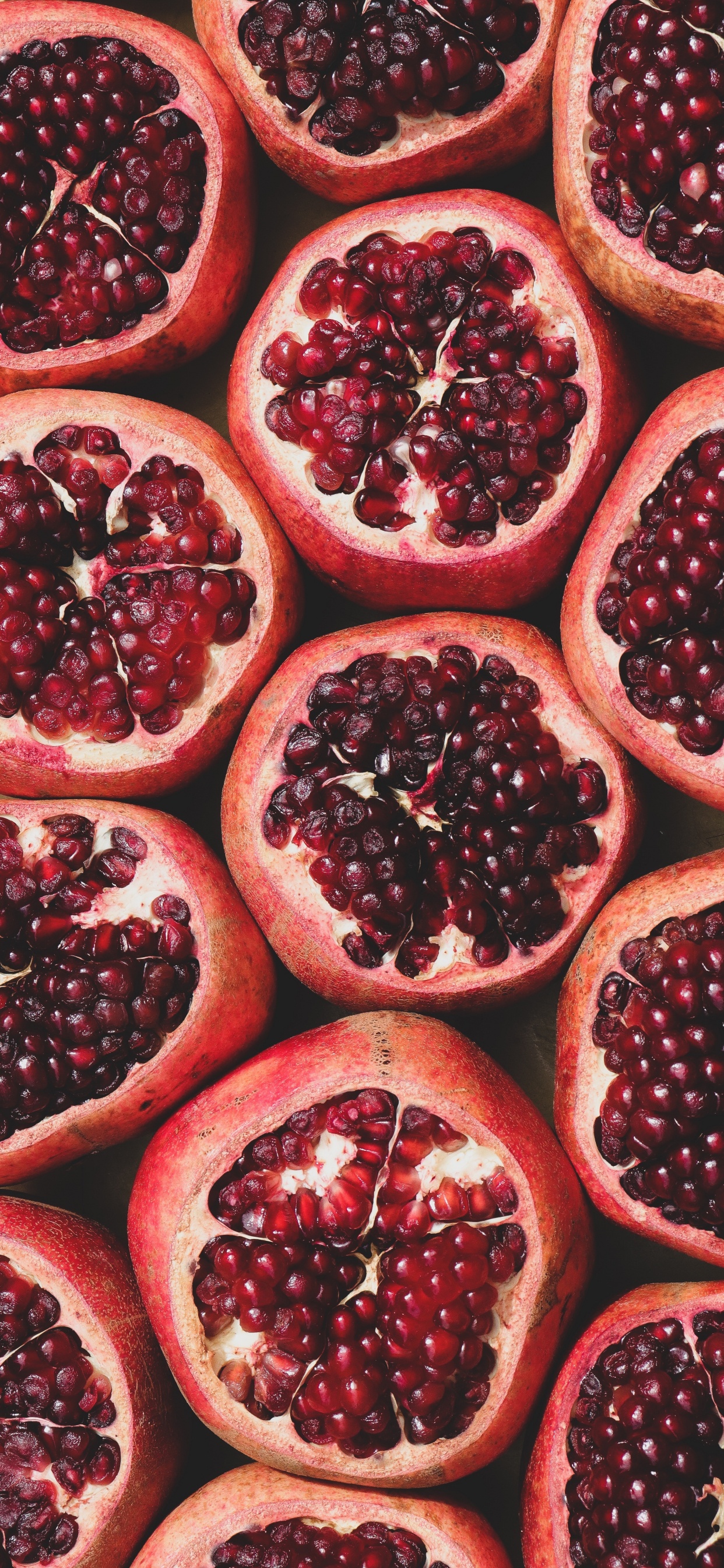 Red Fruit on White Ceramic Plate. Wallpaper in 1242x2688 Resolution