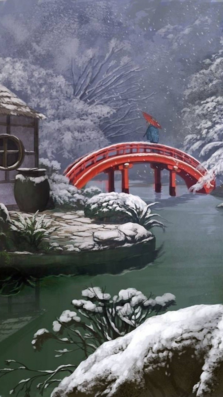 性质, 水道, 反射, 旅游景点, 花园 壁纸 720x1280 允许